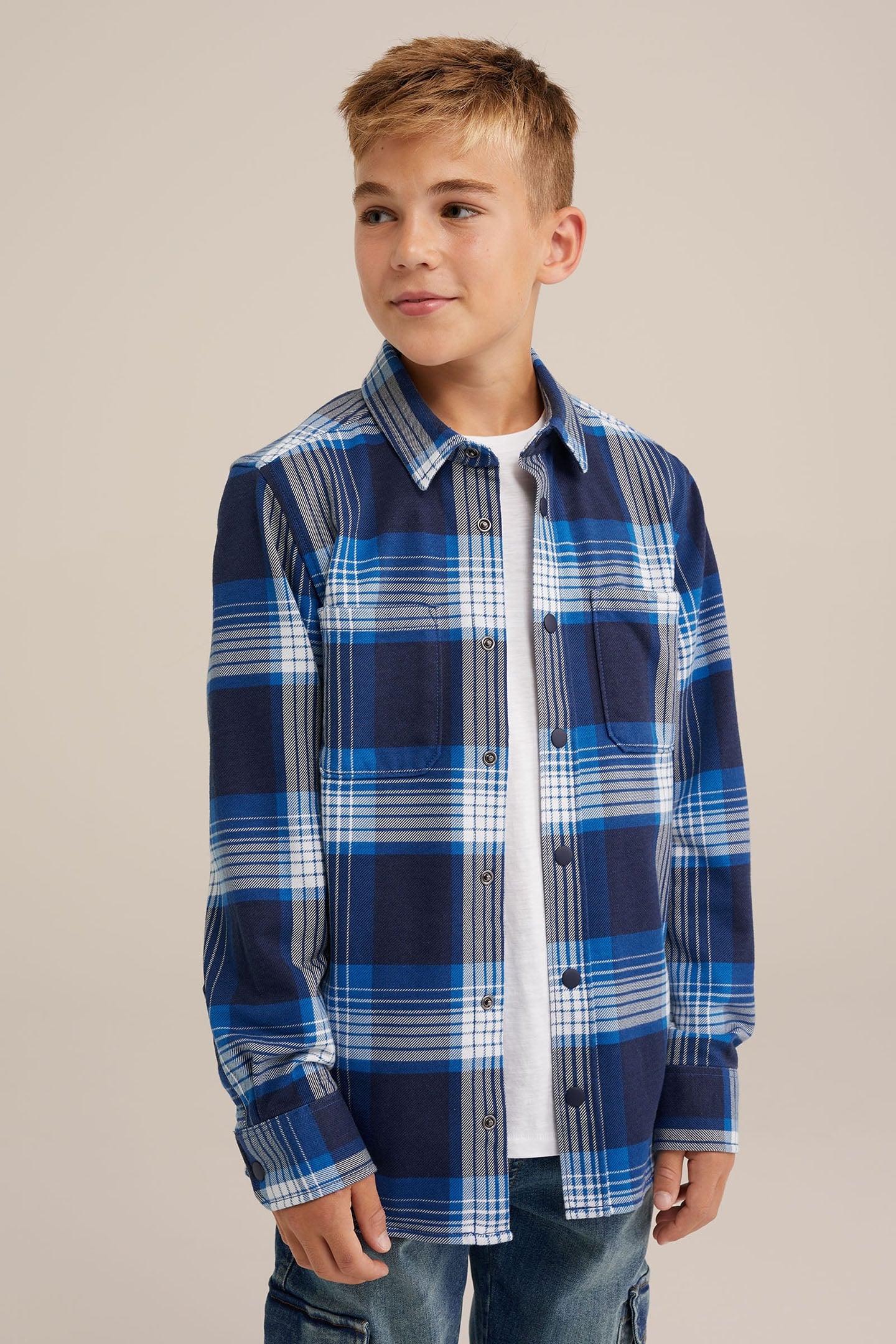 OVERHEMD DARK BLUE 1