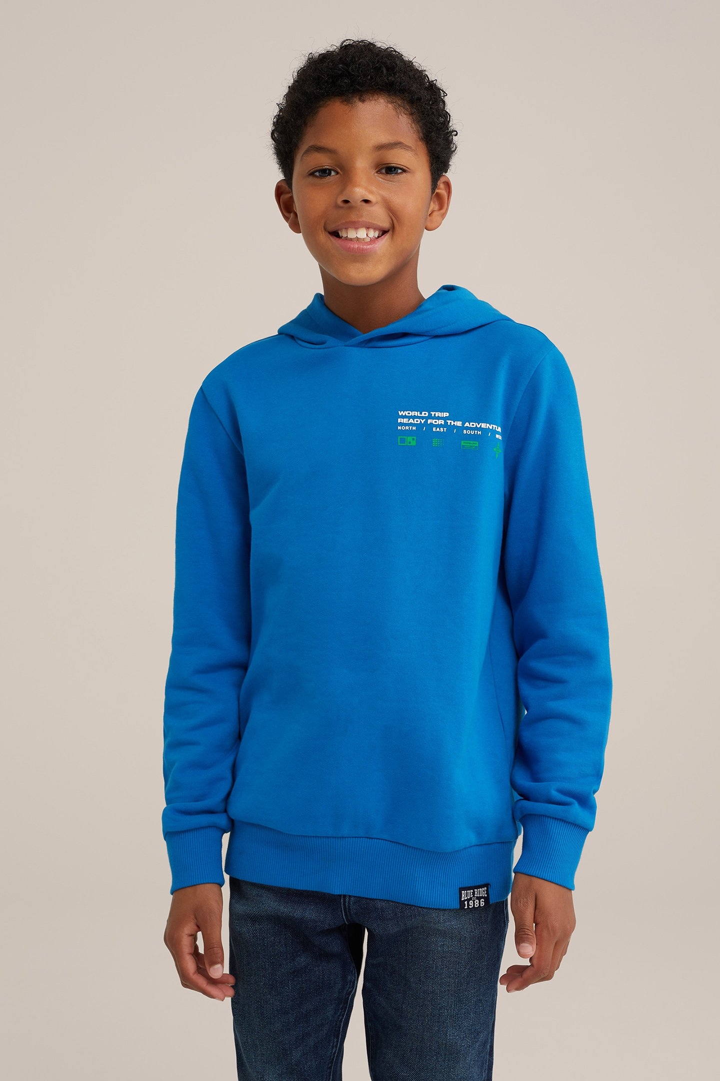 SWEATER BRIGHT BLUE 1