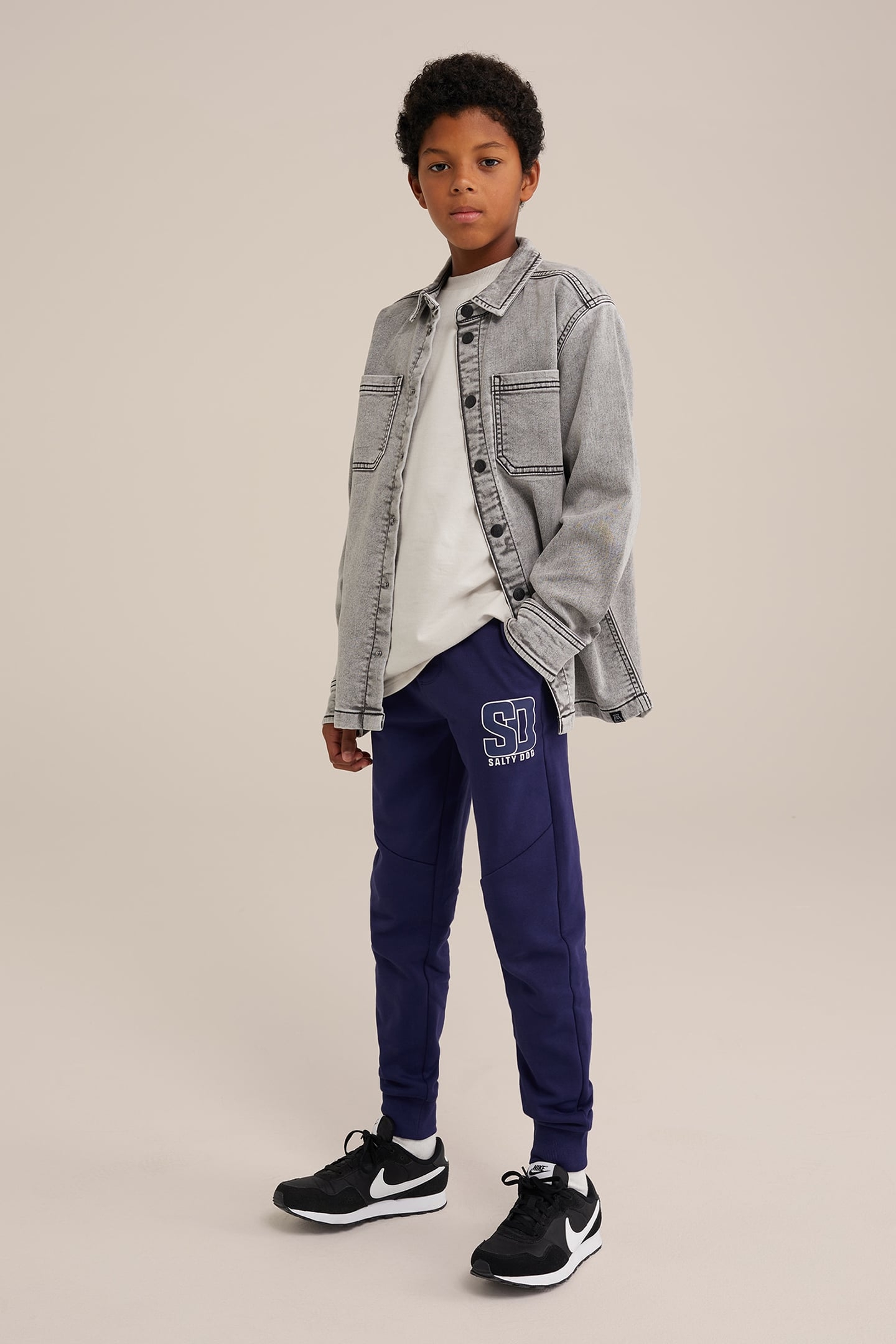 JOGGING PANTS DARK BLUE 2