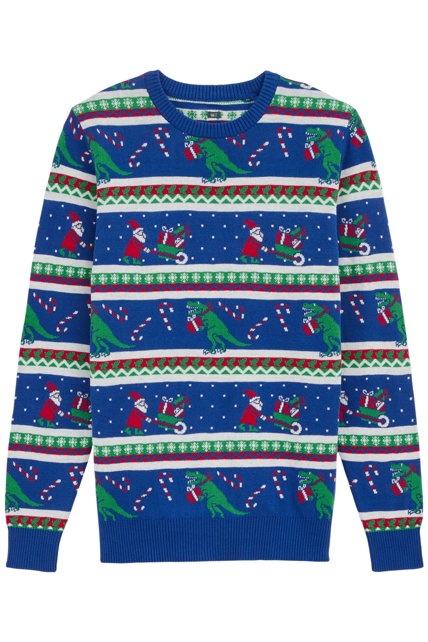 GEBREIDE TRUI DARK BLUE 3