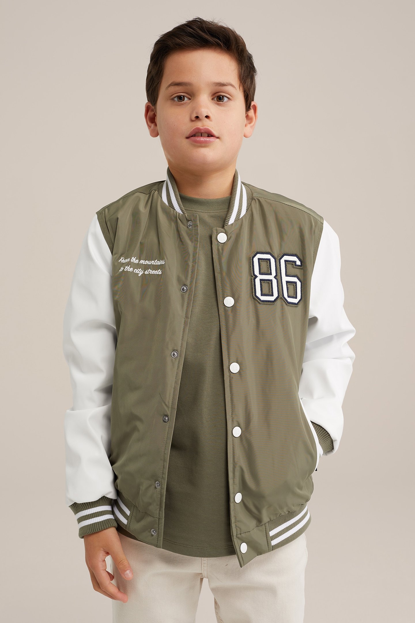 JACKET NORMAL LENGTH ARMY GREEN 1