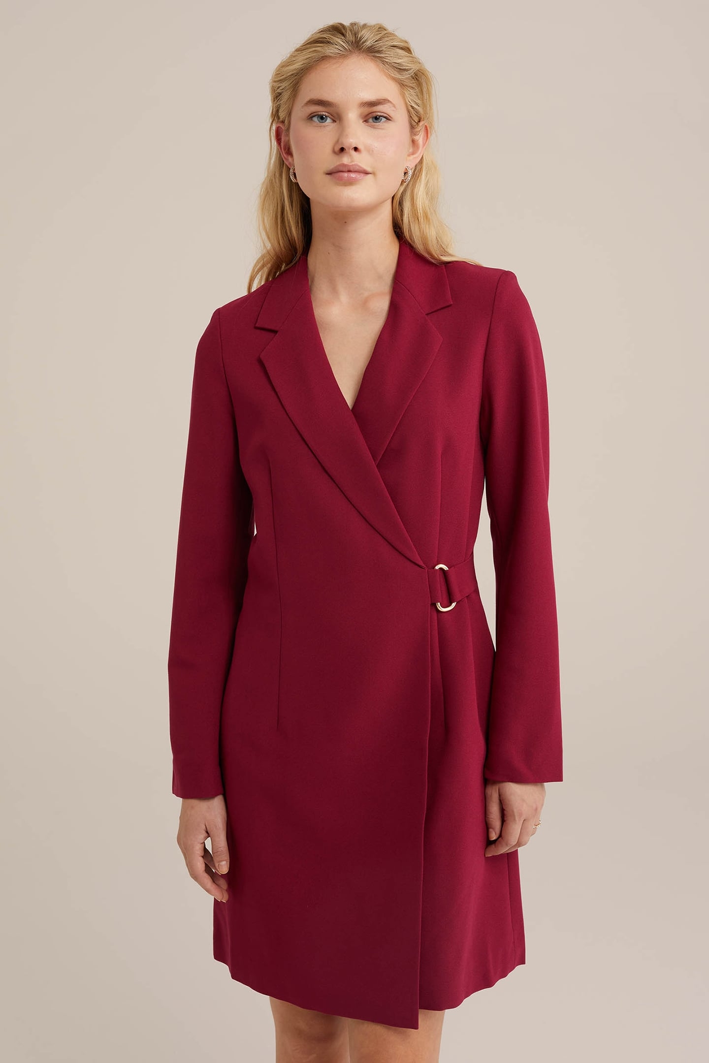 DRESS SHORT VINTAGE RED 1