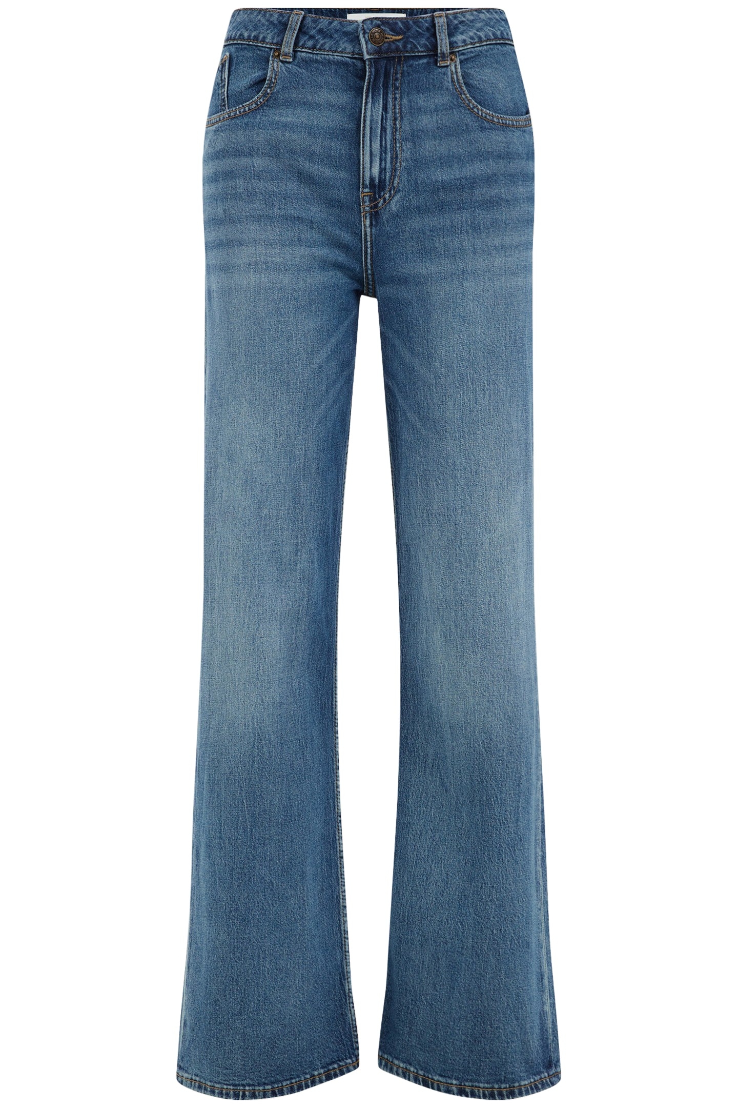 5-POCKET HIGH WAIST DARK BLUE 4