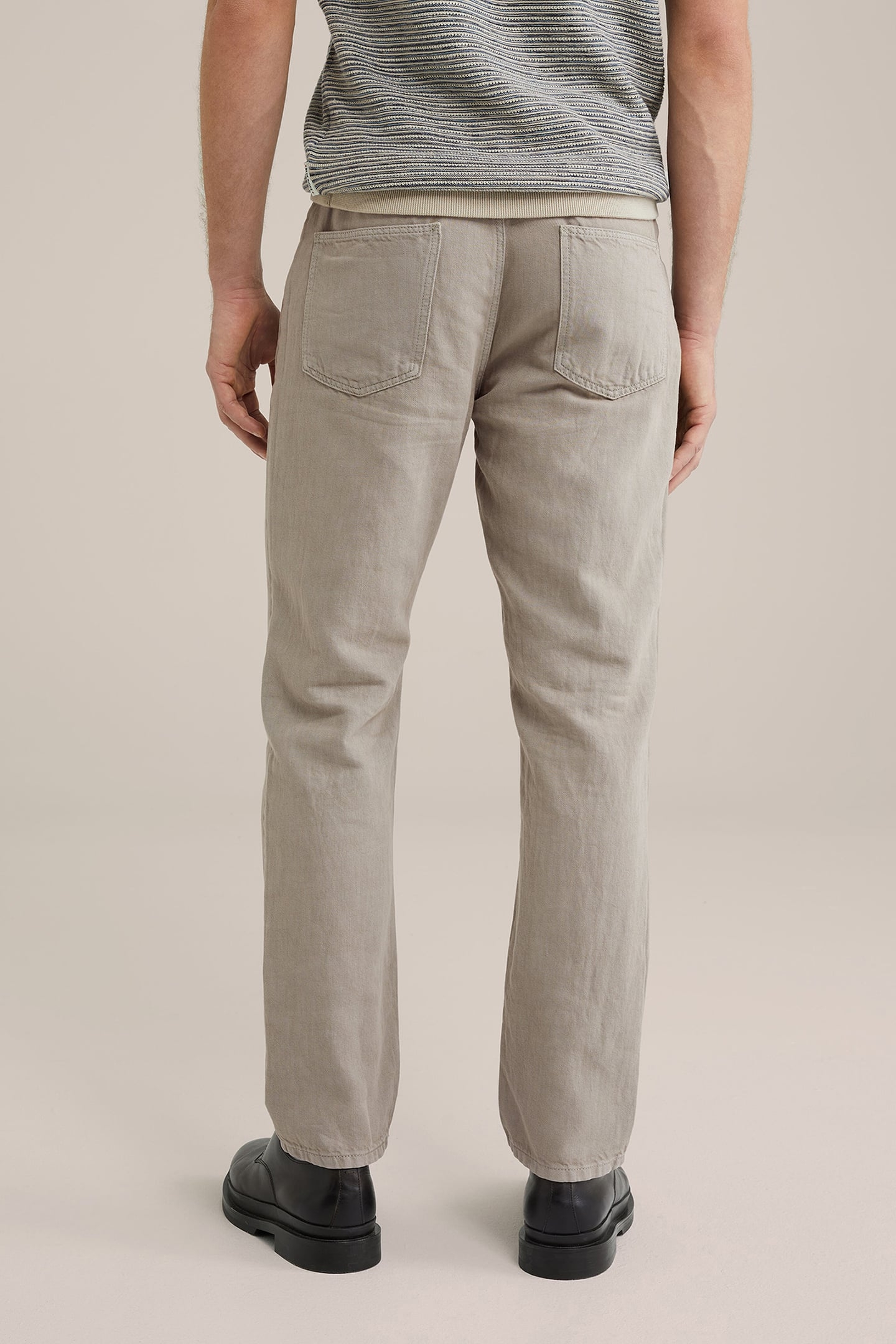 5-POCKET MID WAIST GREY 2