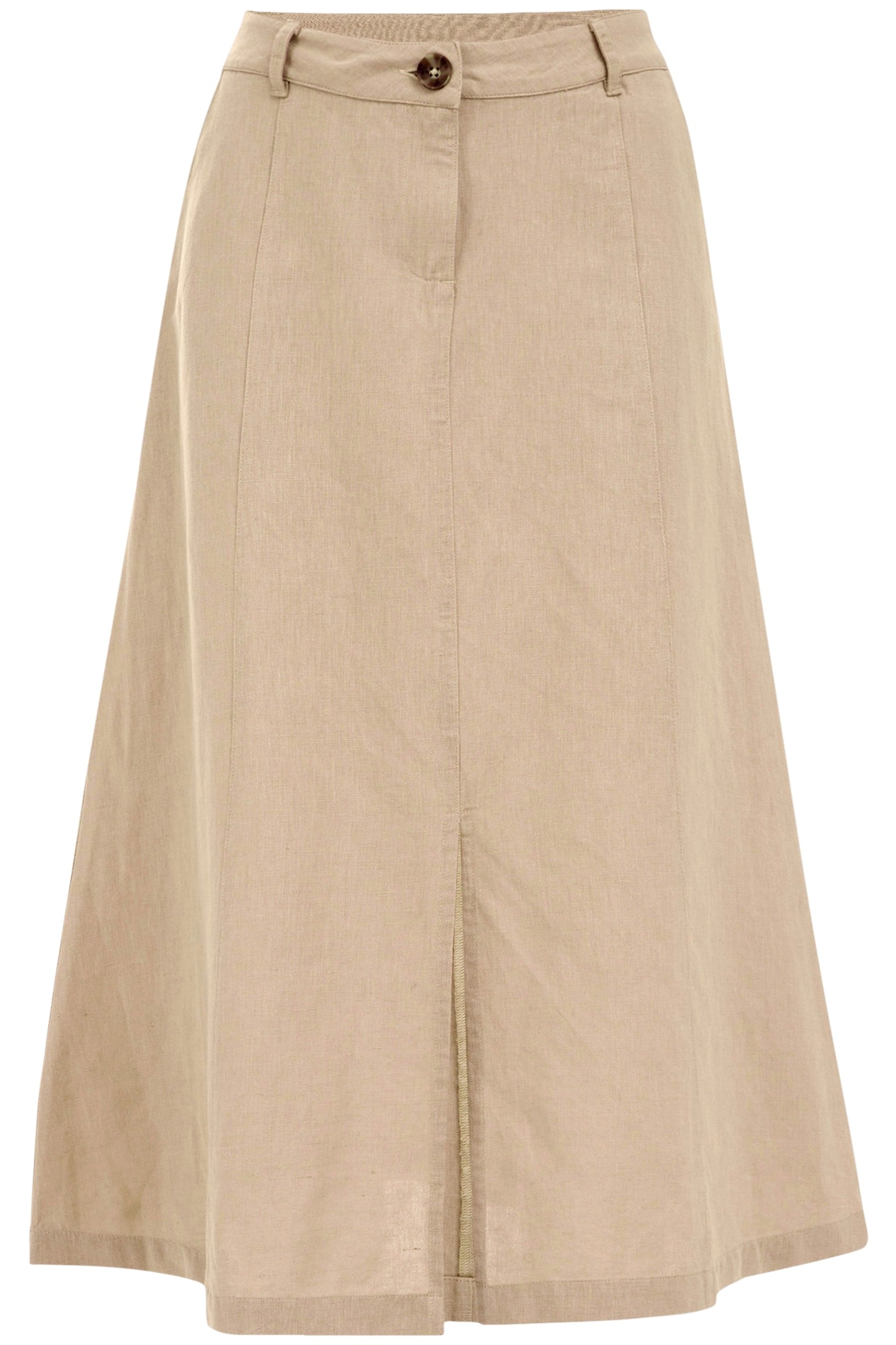 SKIRT MEDIUM LENGTH BEIGE 4