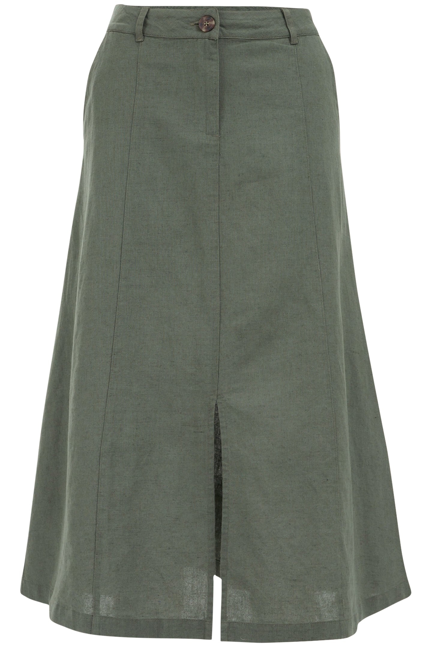 SKIRT MEDIUM LENGTH DARK GREEN 4
