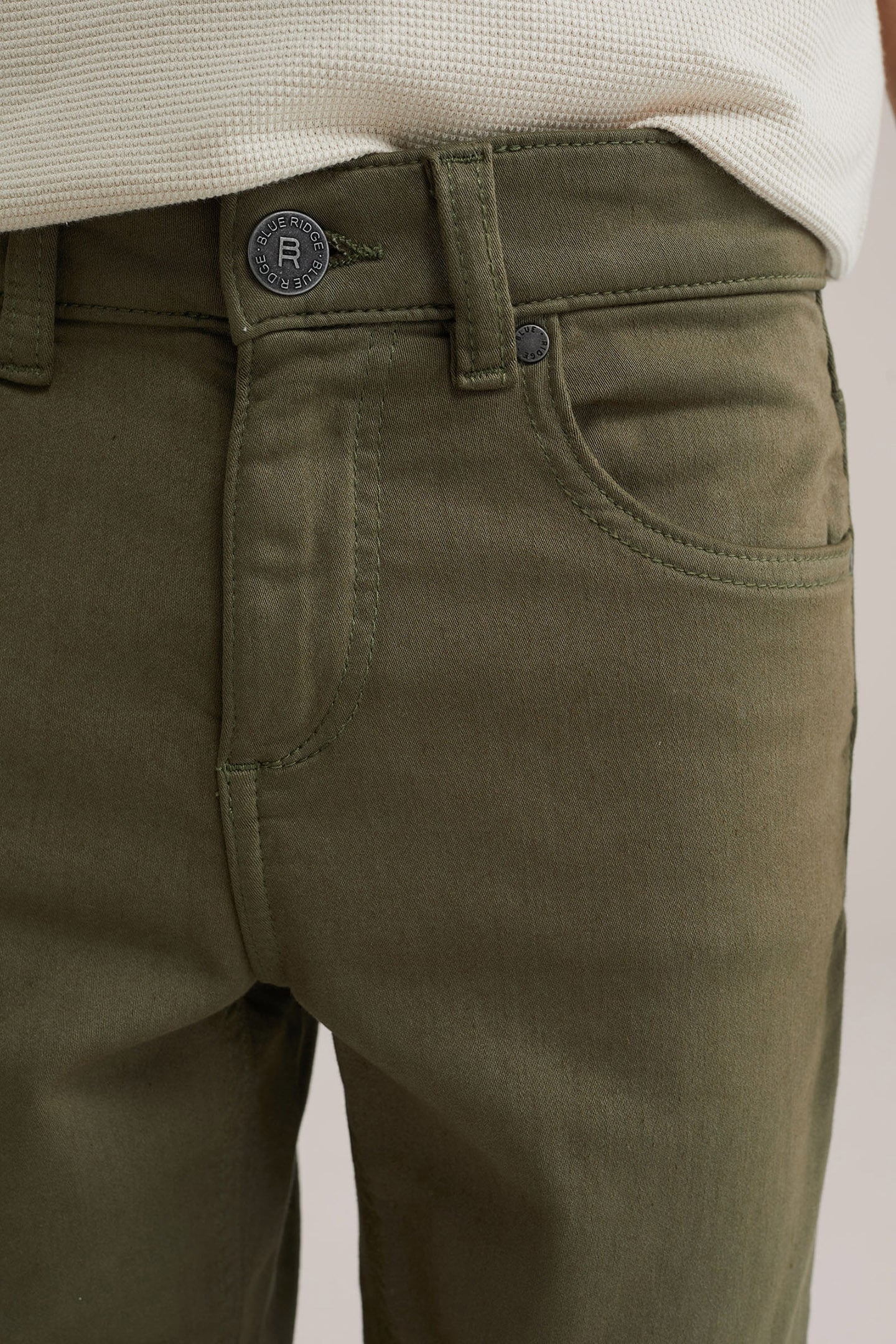 5-POCKET MID WAIST KHAKI 5