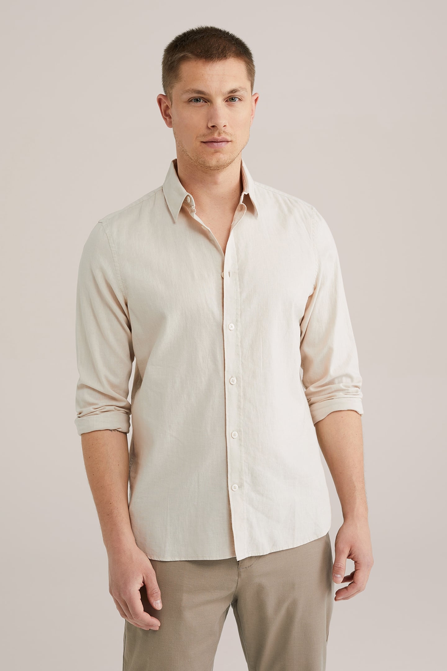SHIRT LIGHT BROWN 1