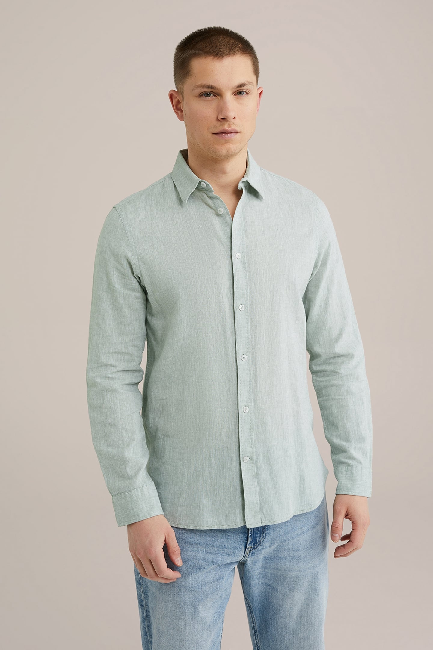 SHIRT PASTEL GREEN 1