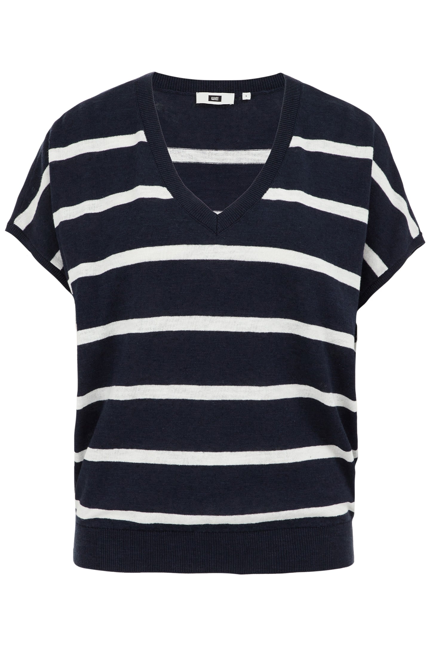 KNITTED PULLOVER DARK BLUE 4