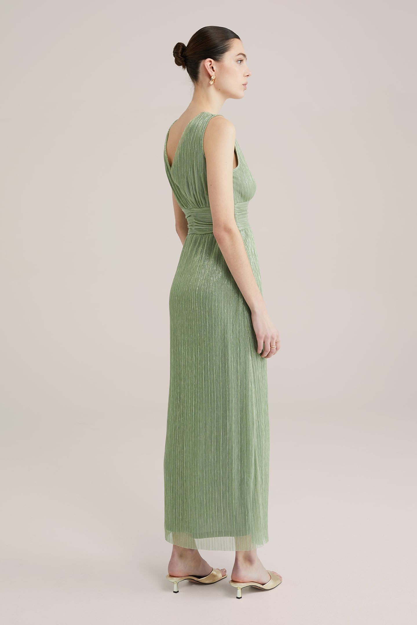 DRESS MAXI LENGTH MINT GREEN 2