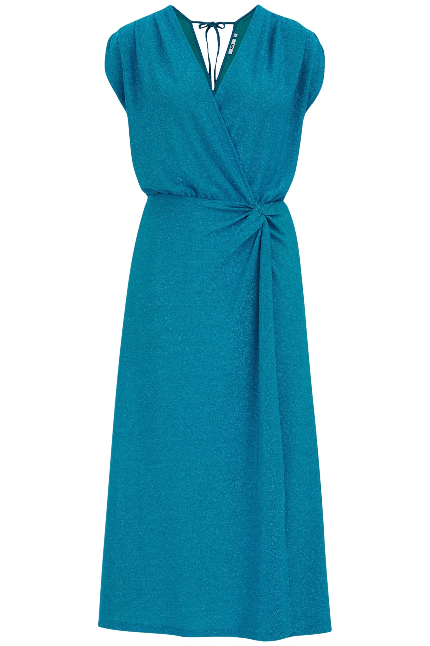 DRESS MID LENGTH BLUE 3
