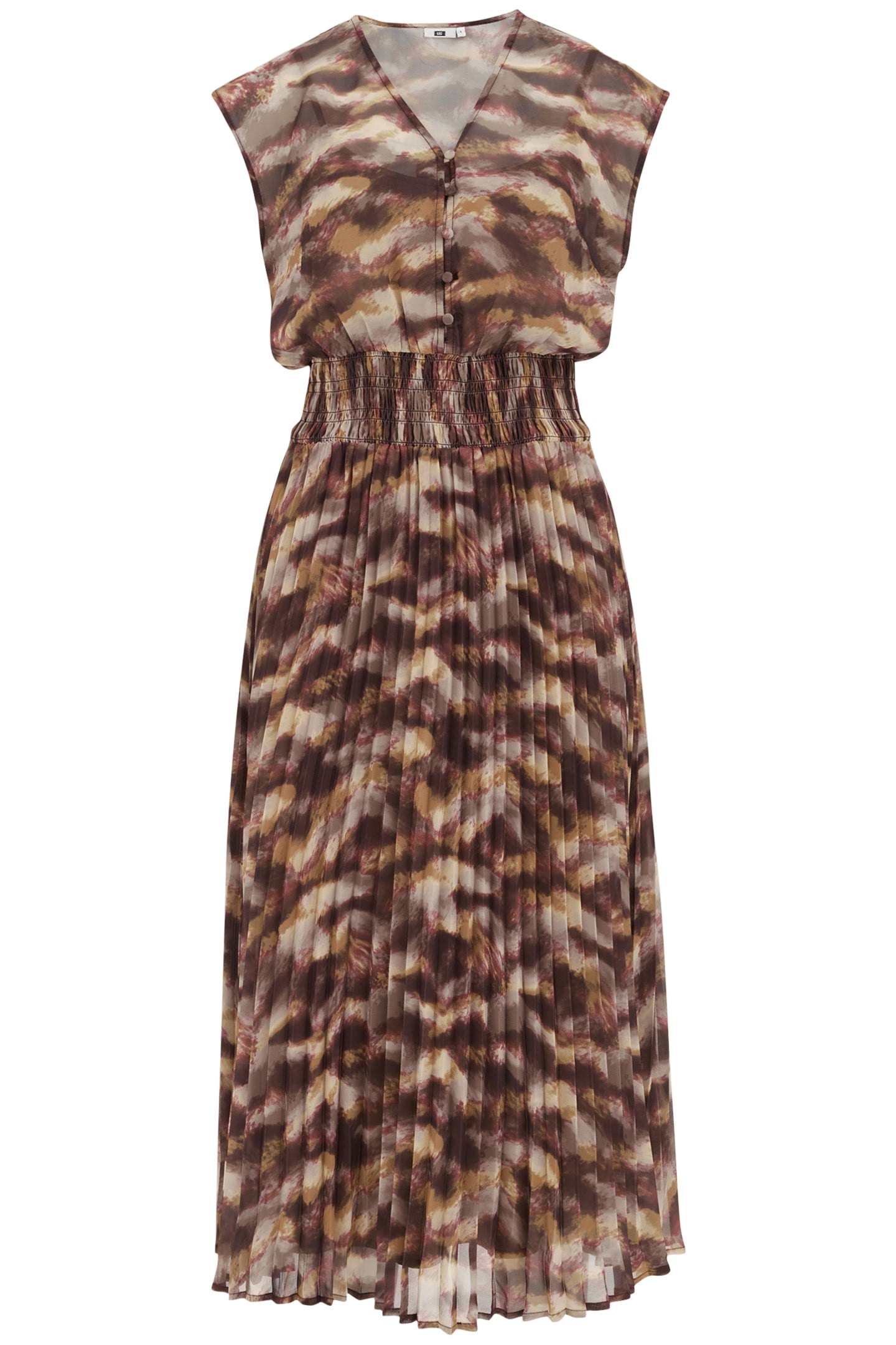 DRESS MID LENGTH MUSTARD YELLOW 3