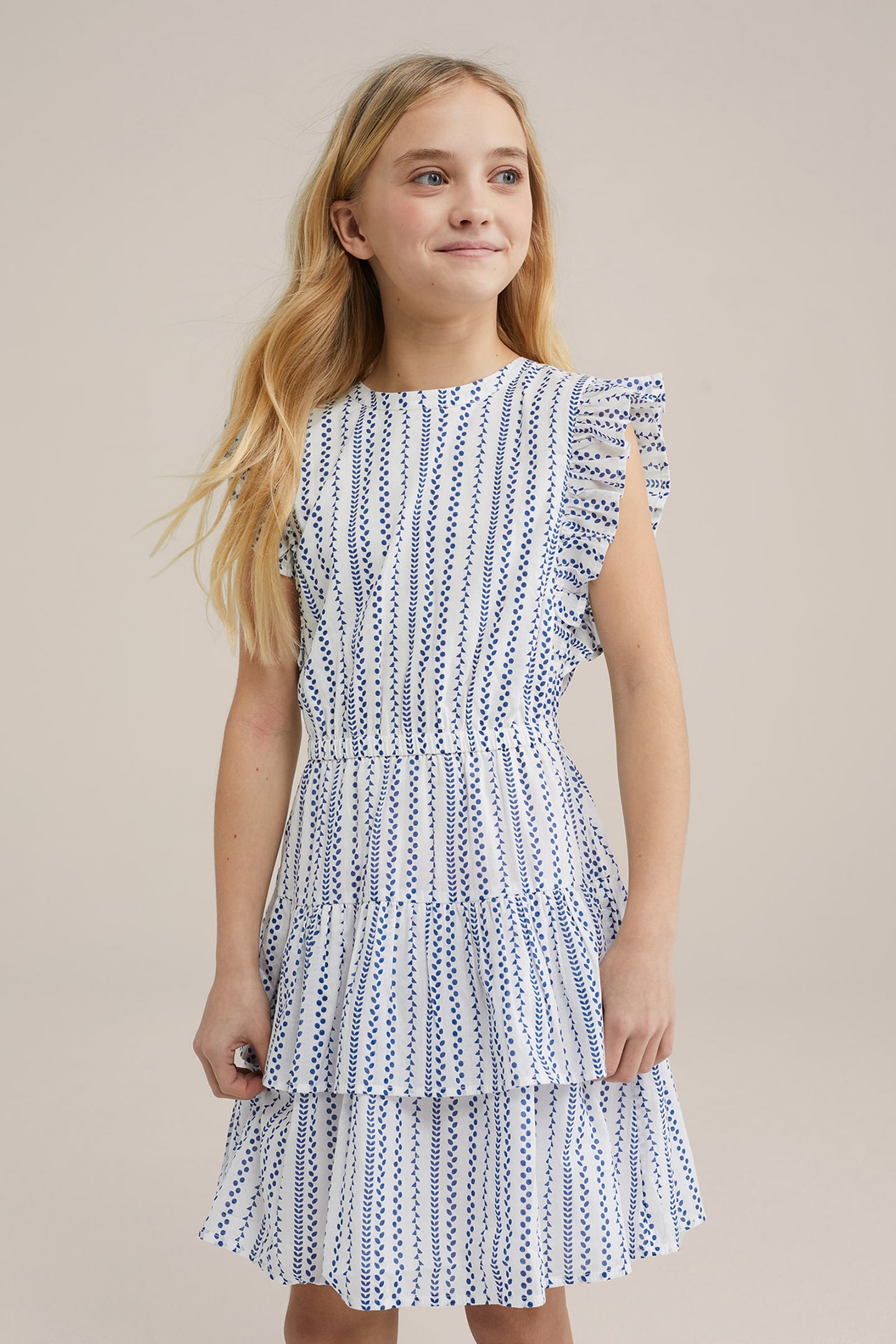 DRESS MID LENGTH DARK BLUE 1