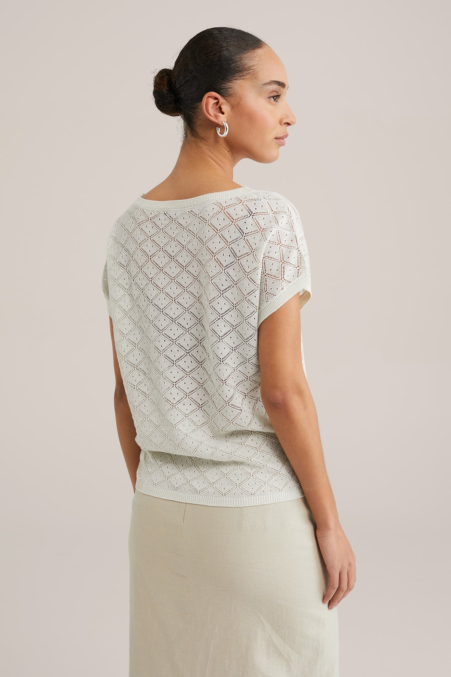 KNITTED PULLOVER OFF-WHITE 2