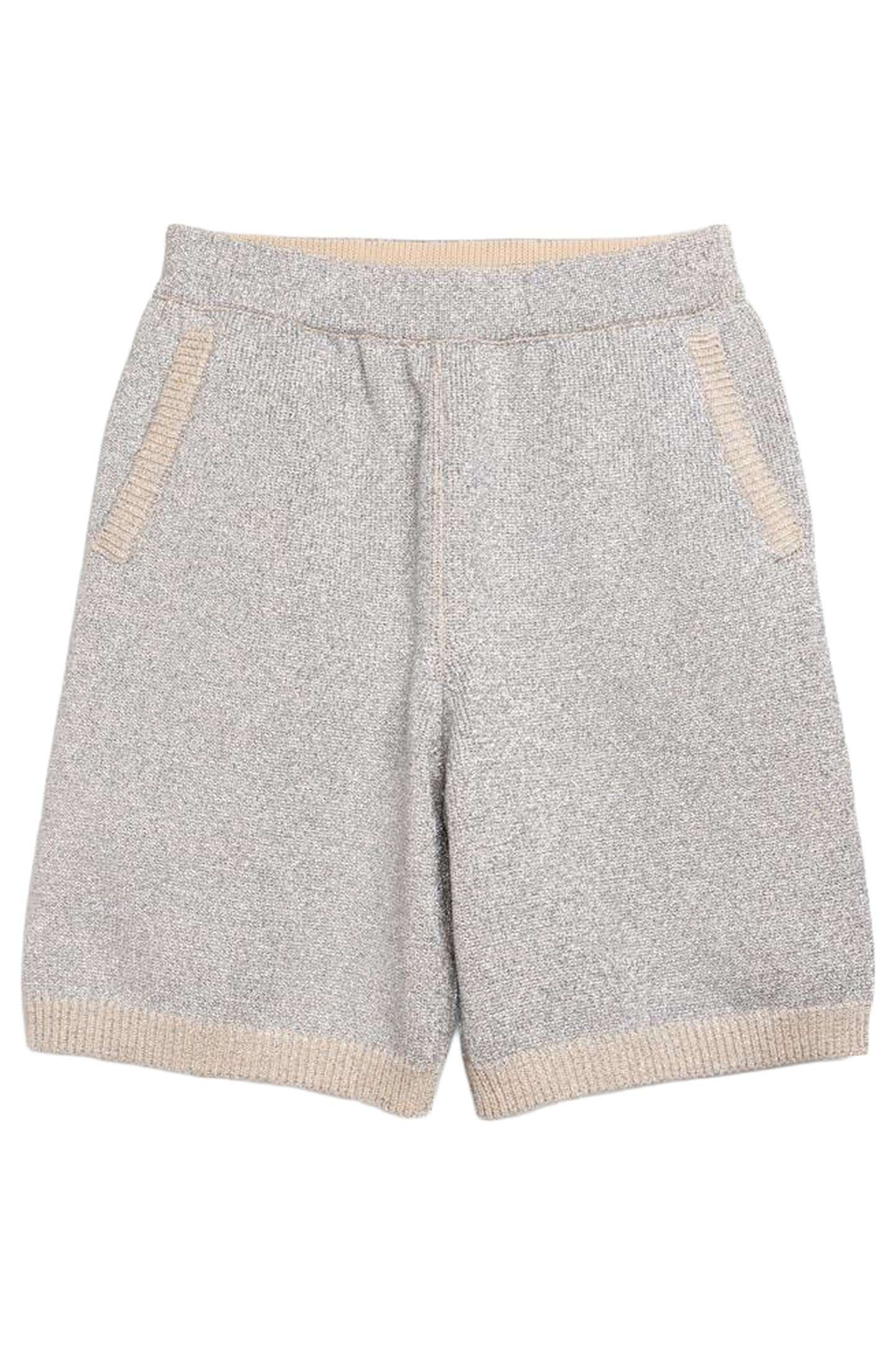 DRIES VAN NOTEN – MEIR SHORTS SILVER 1