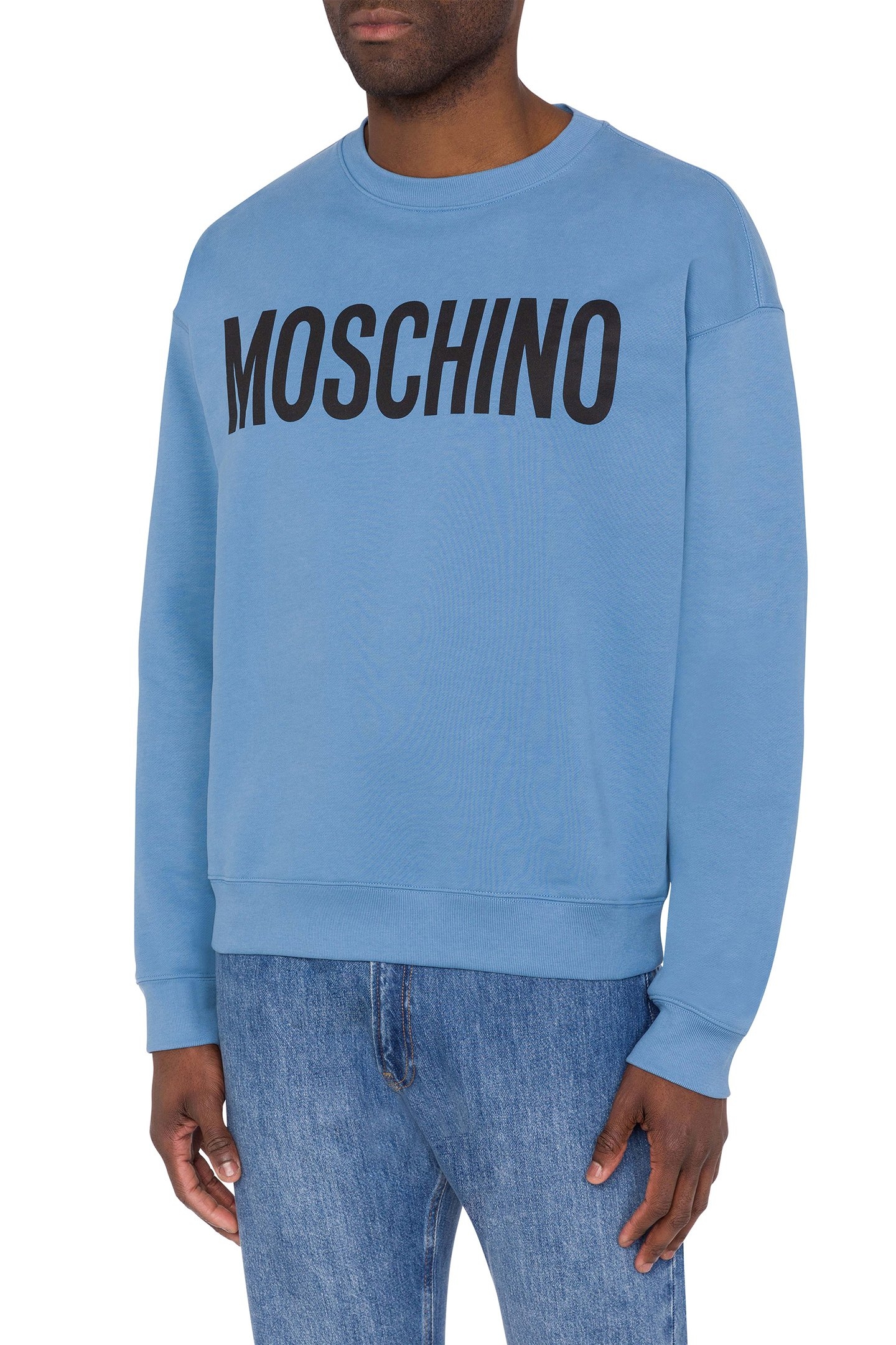 SWEATSHIRT WITH LOGO BLUE 1
