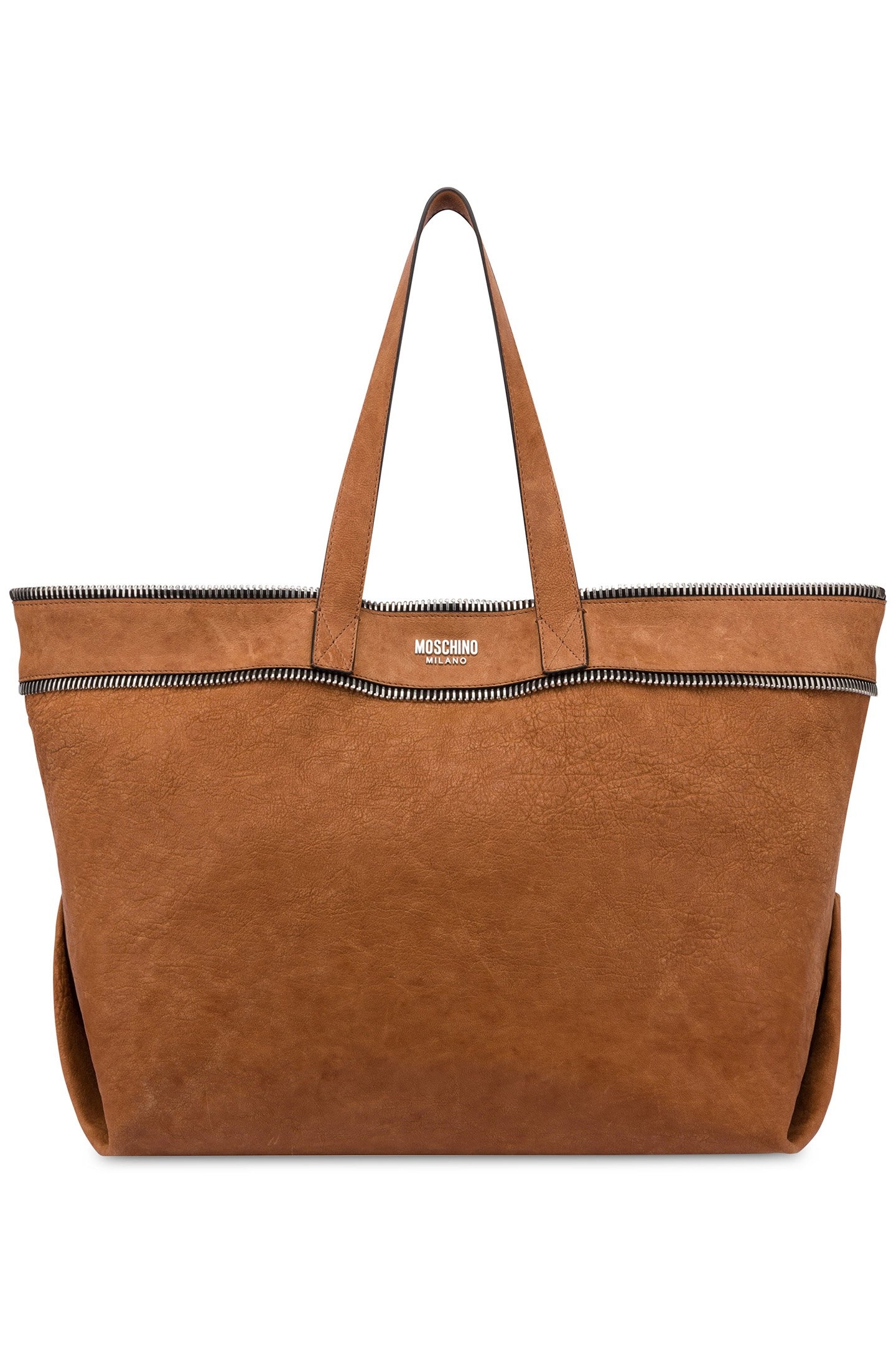SHOPPER MOSCHINO RIDER BROWN 1