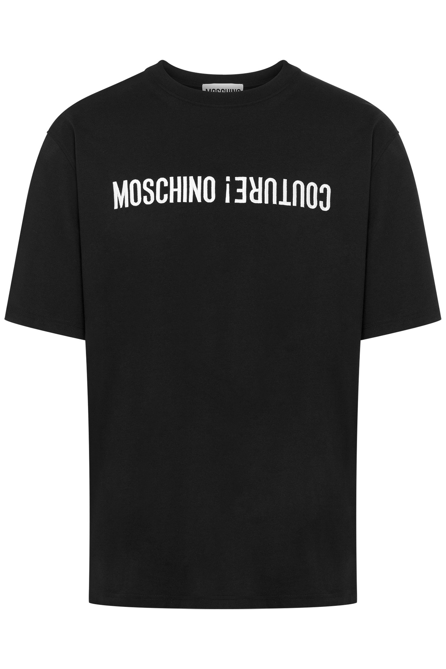 T-SHIRT UPSIDE DOWN LOGO BLACK 3