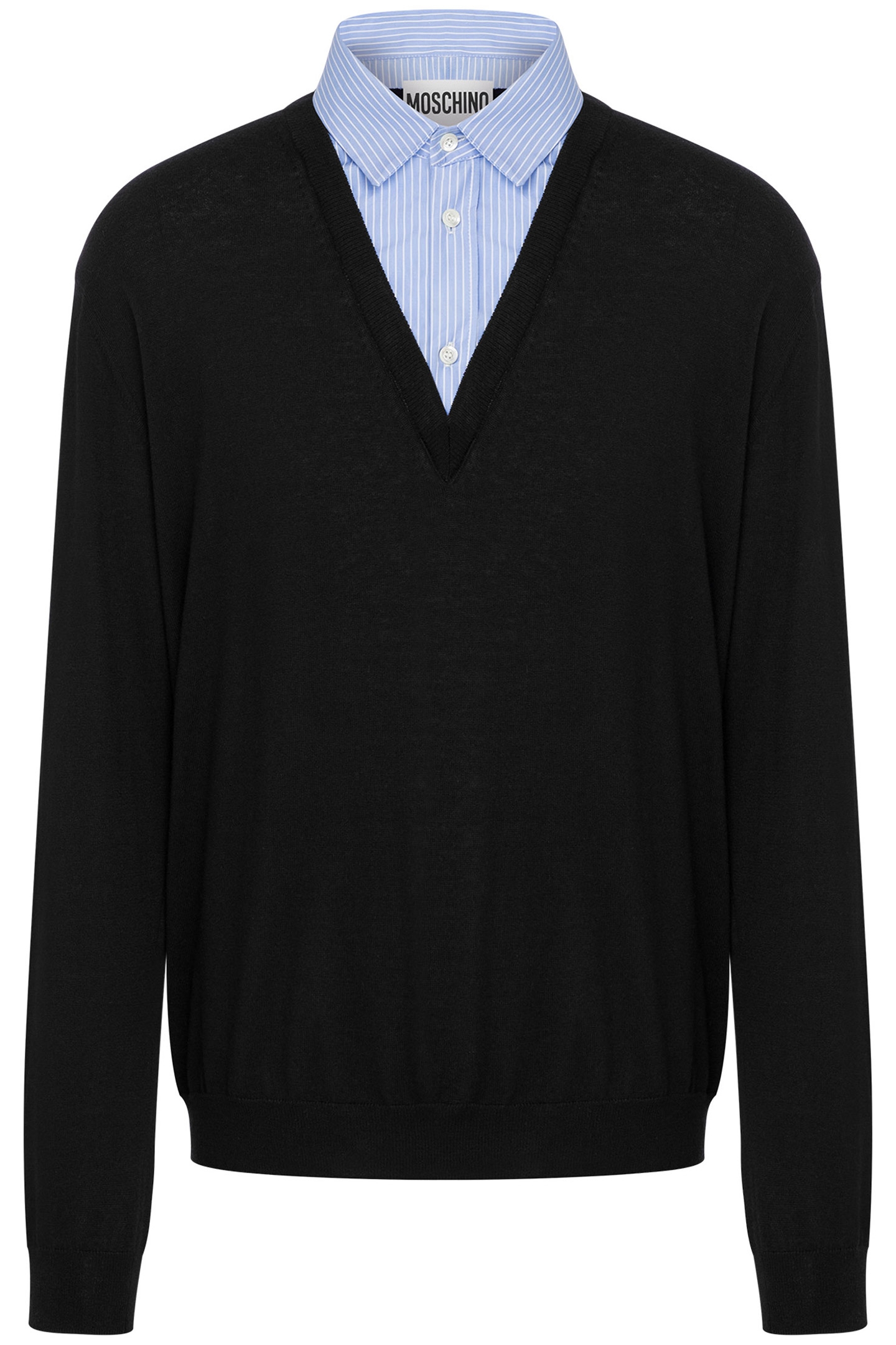 UPSIDE DOWN LOGO JERSEY BLACK 3