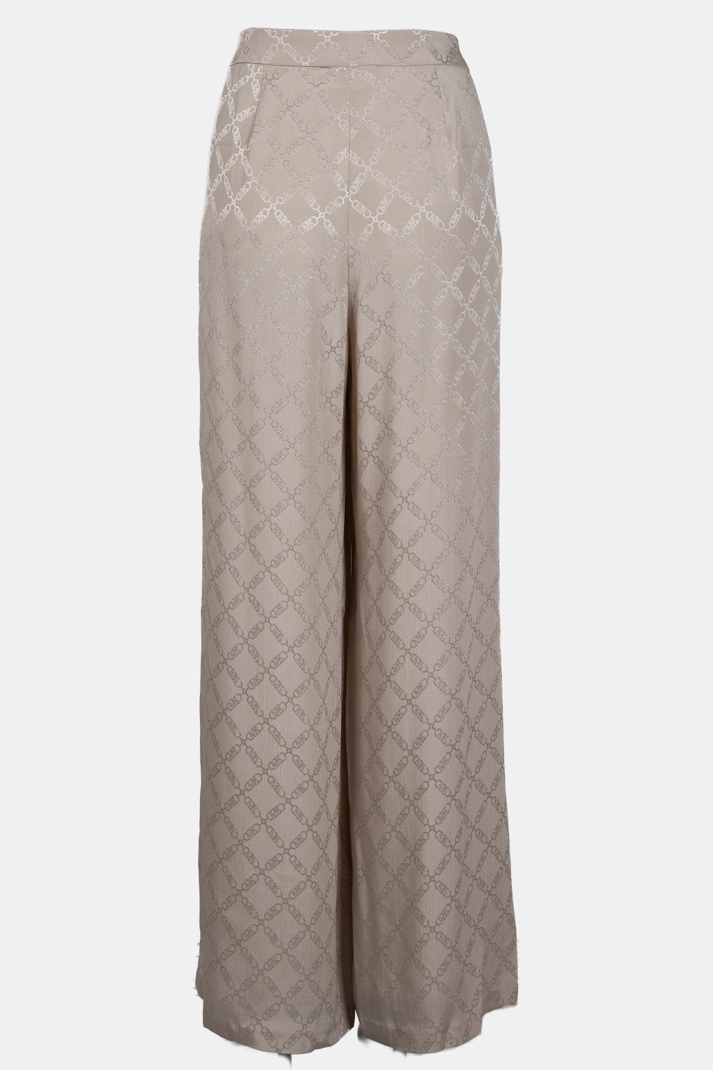 LOGO WIDE LEG PANTS DUNE 2