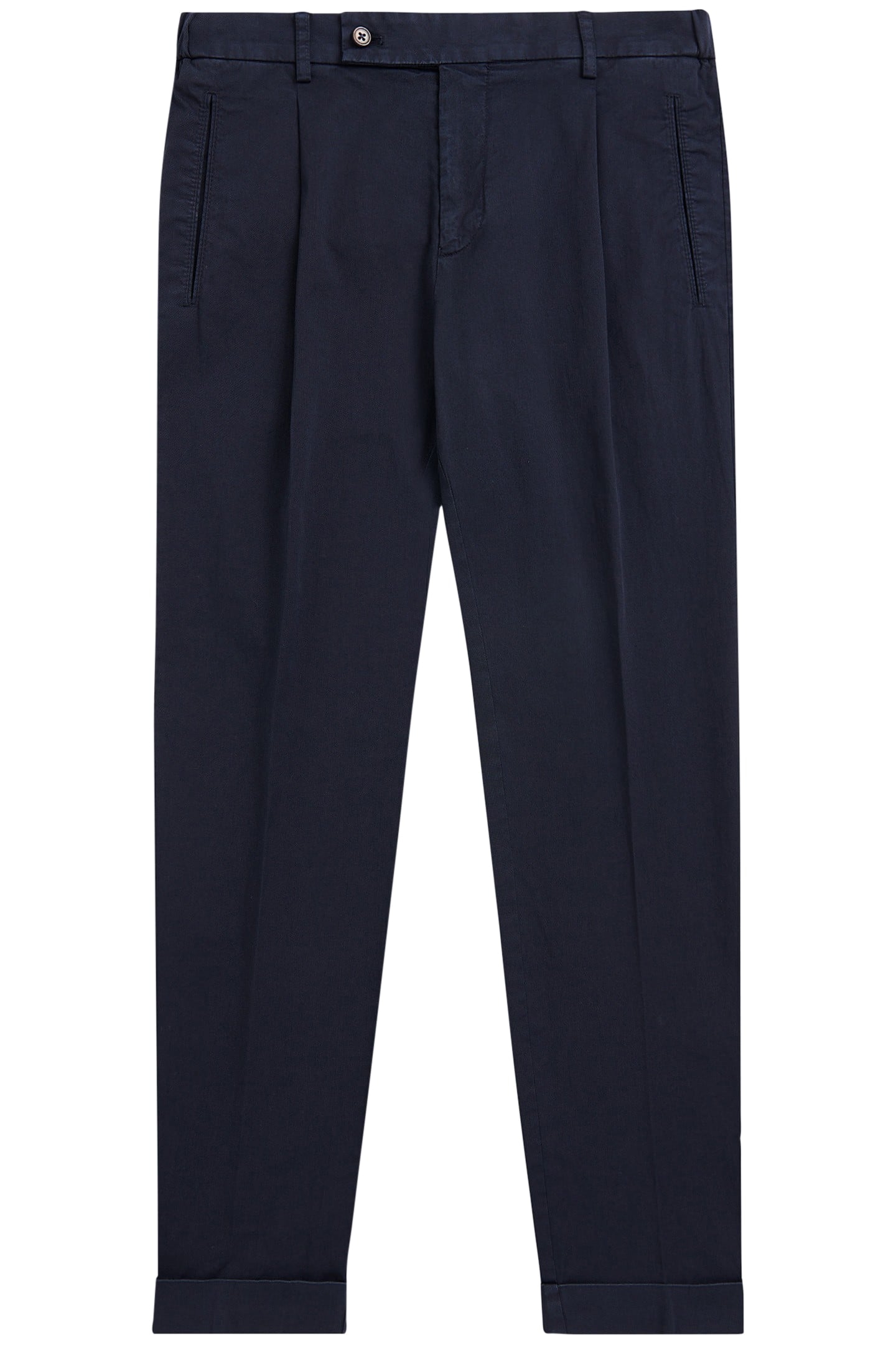 BRIDGEPORT COTTON-STRETCH NAVY 2