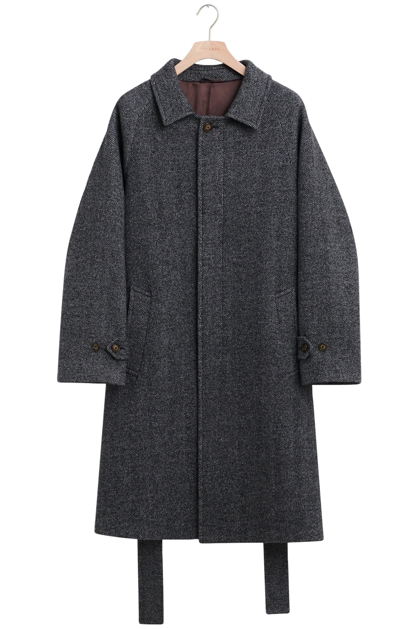 KILBURN HERRINGBONE WOOL-NYLON GREY 2