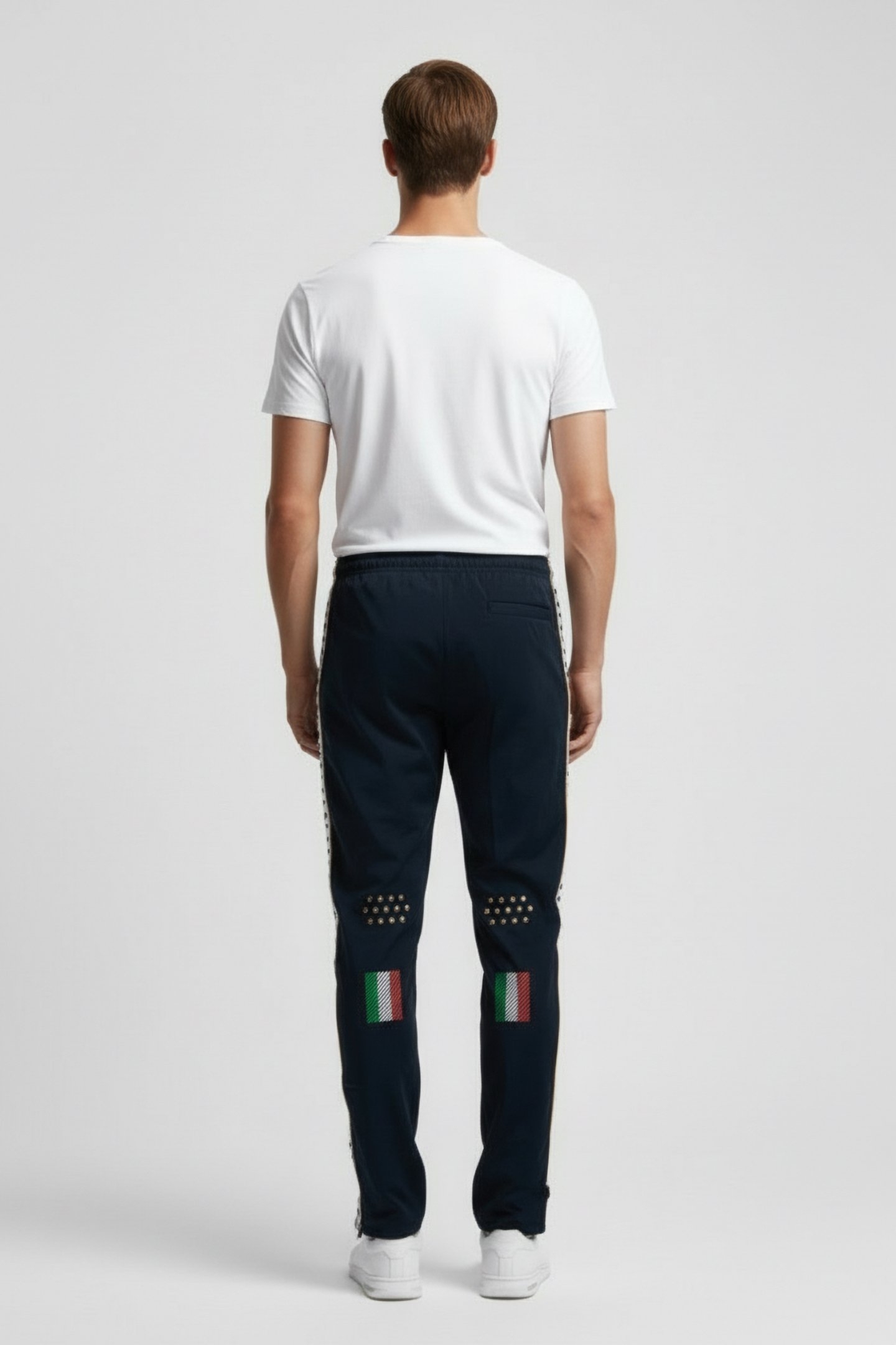 FIN PANT PANEL NAVY-WHITE-ROYAL 2