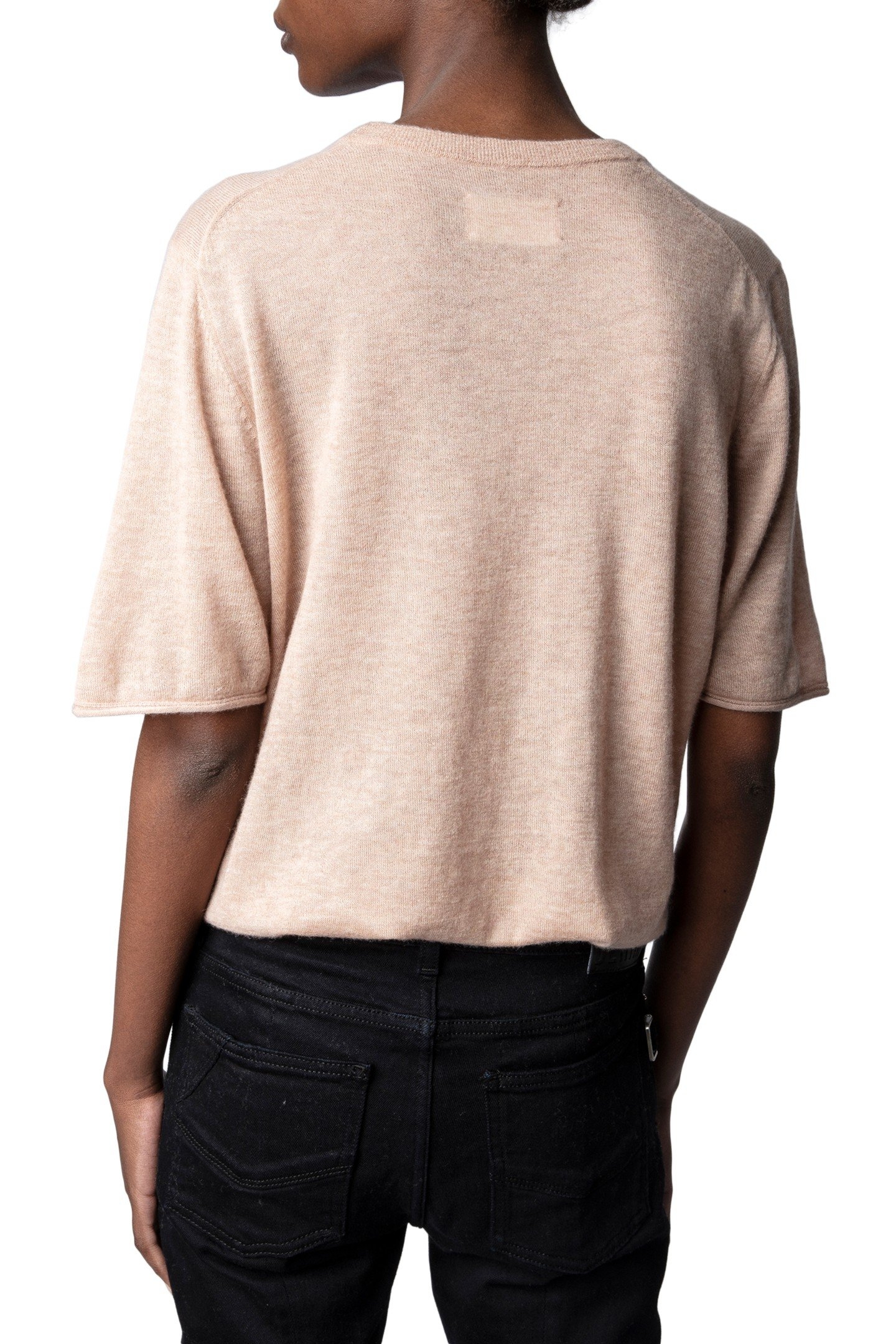 IDA CASHMERE SWEATER BLUSH 6