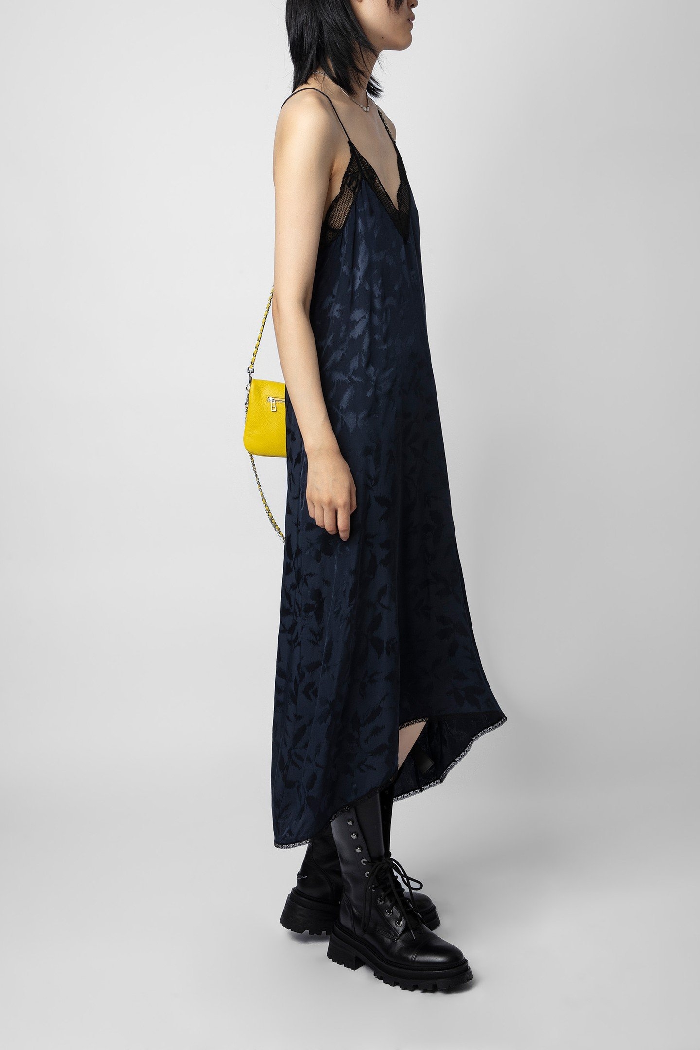 RISTY JACQUARD IKAT DRESS ENCRE 3