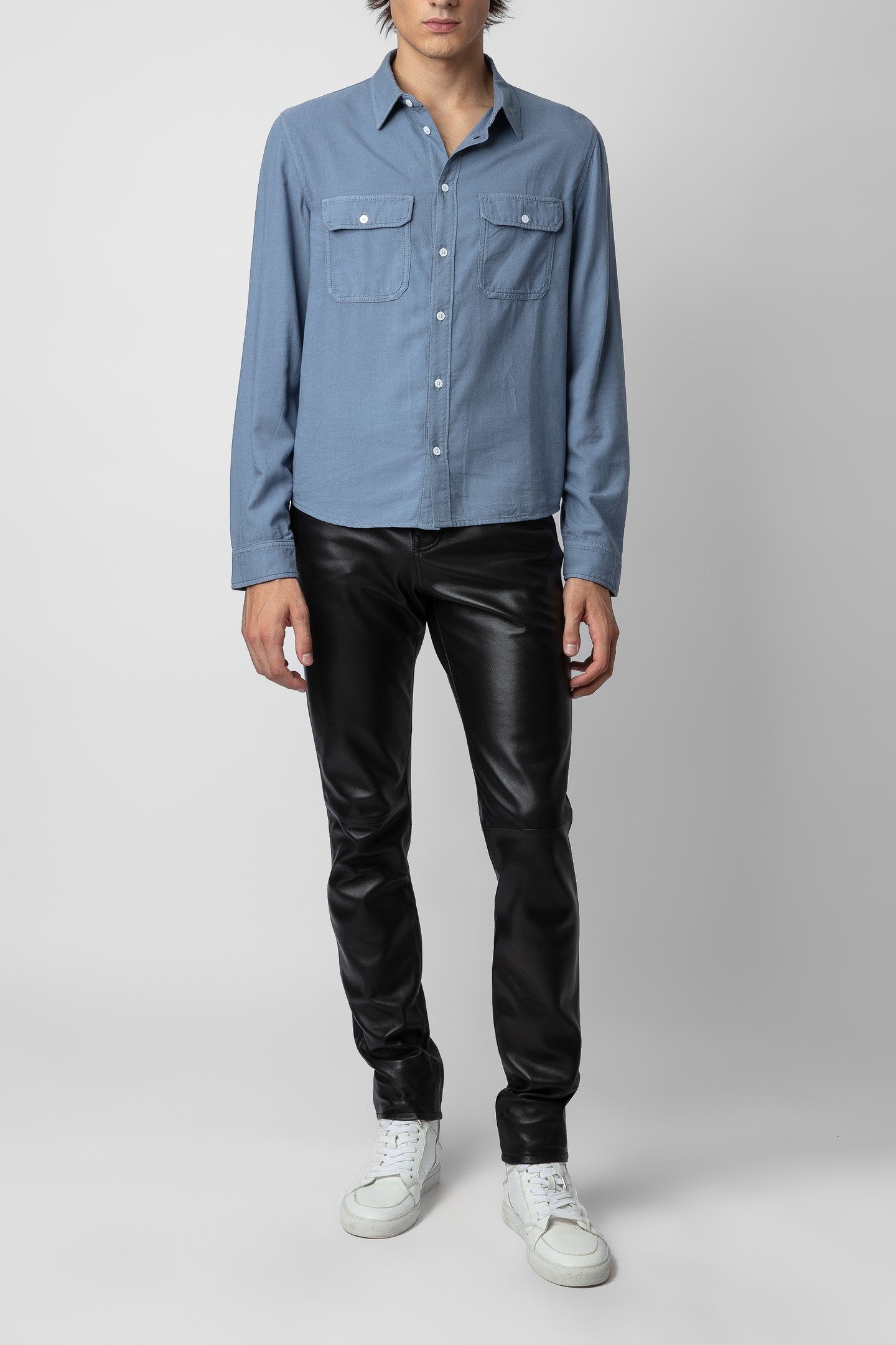 UNISEX STAN COTTON VISCOSE SHIRT HORIZON 6