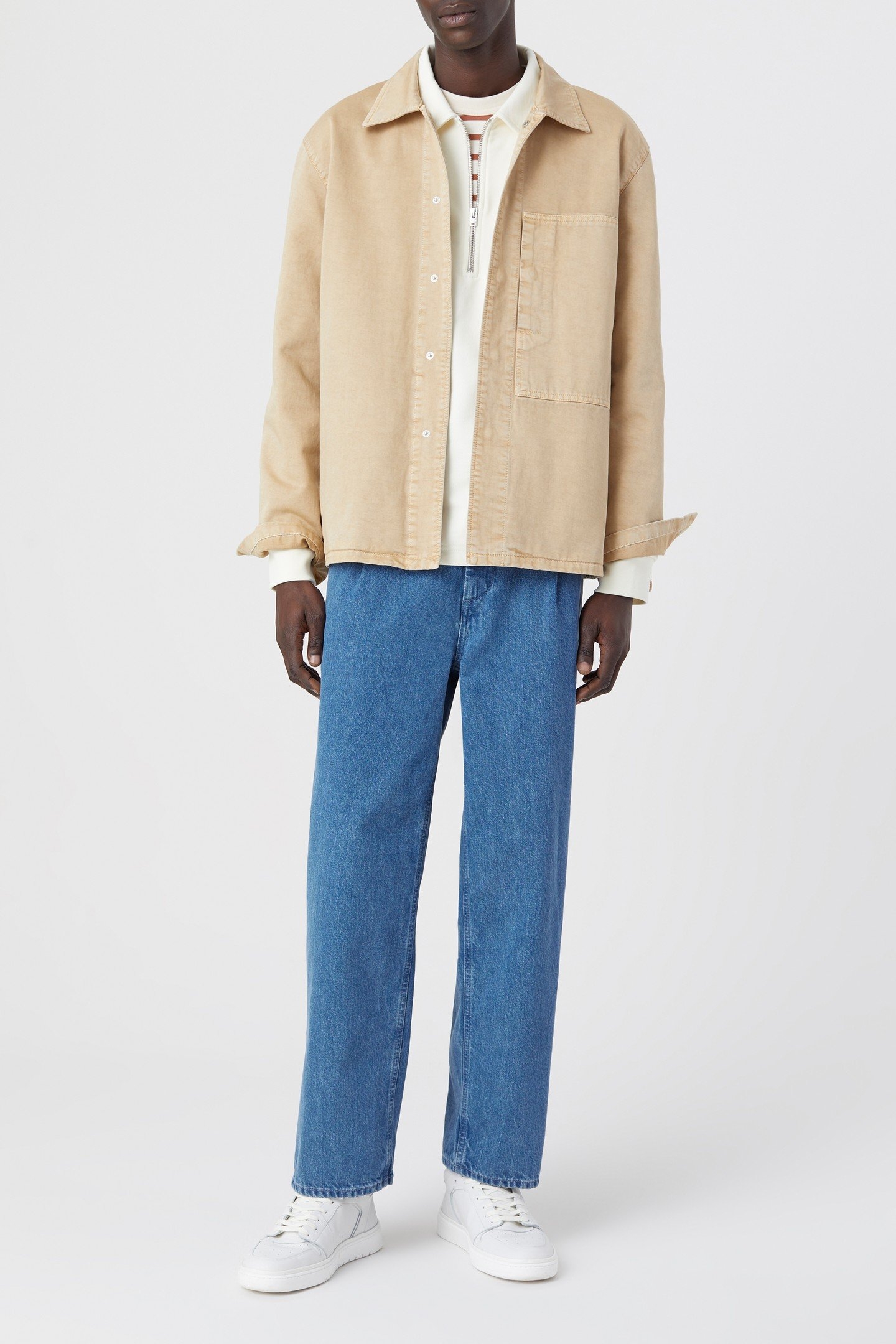 FIELD JACKET CHINO BEIGE 1