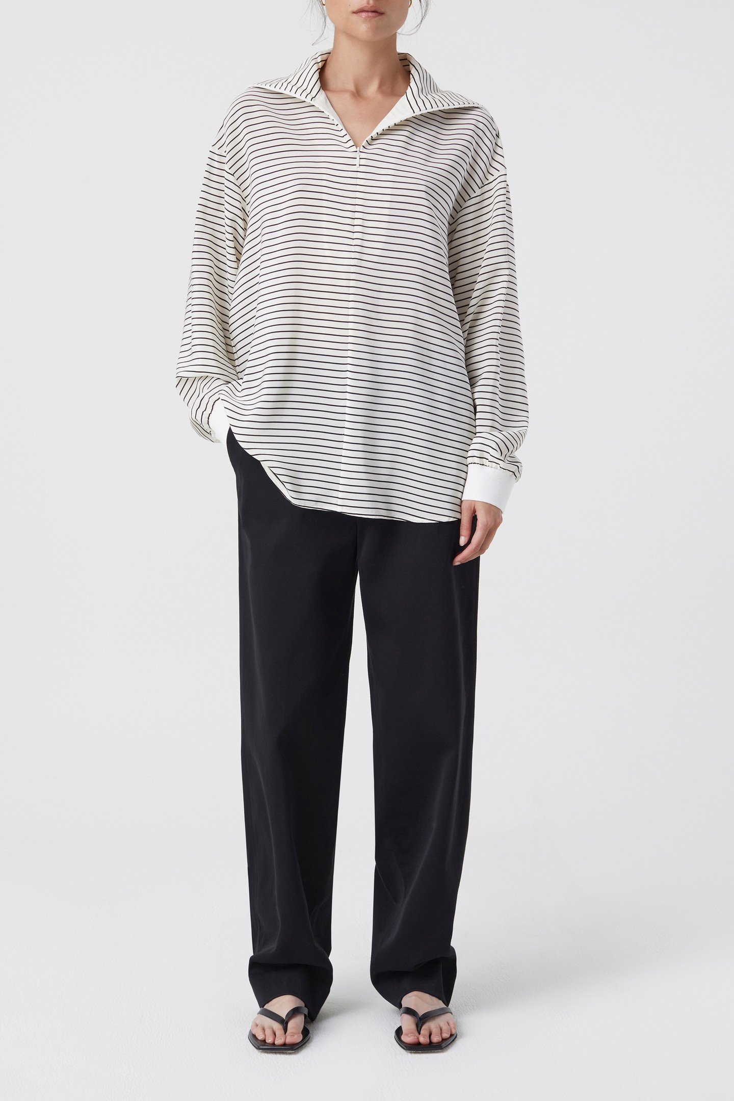 TRACK SUIT SHIRT & BLOUSES IVORY 2