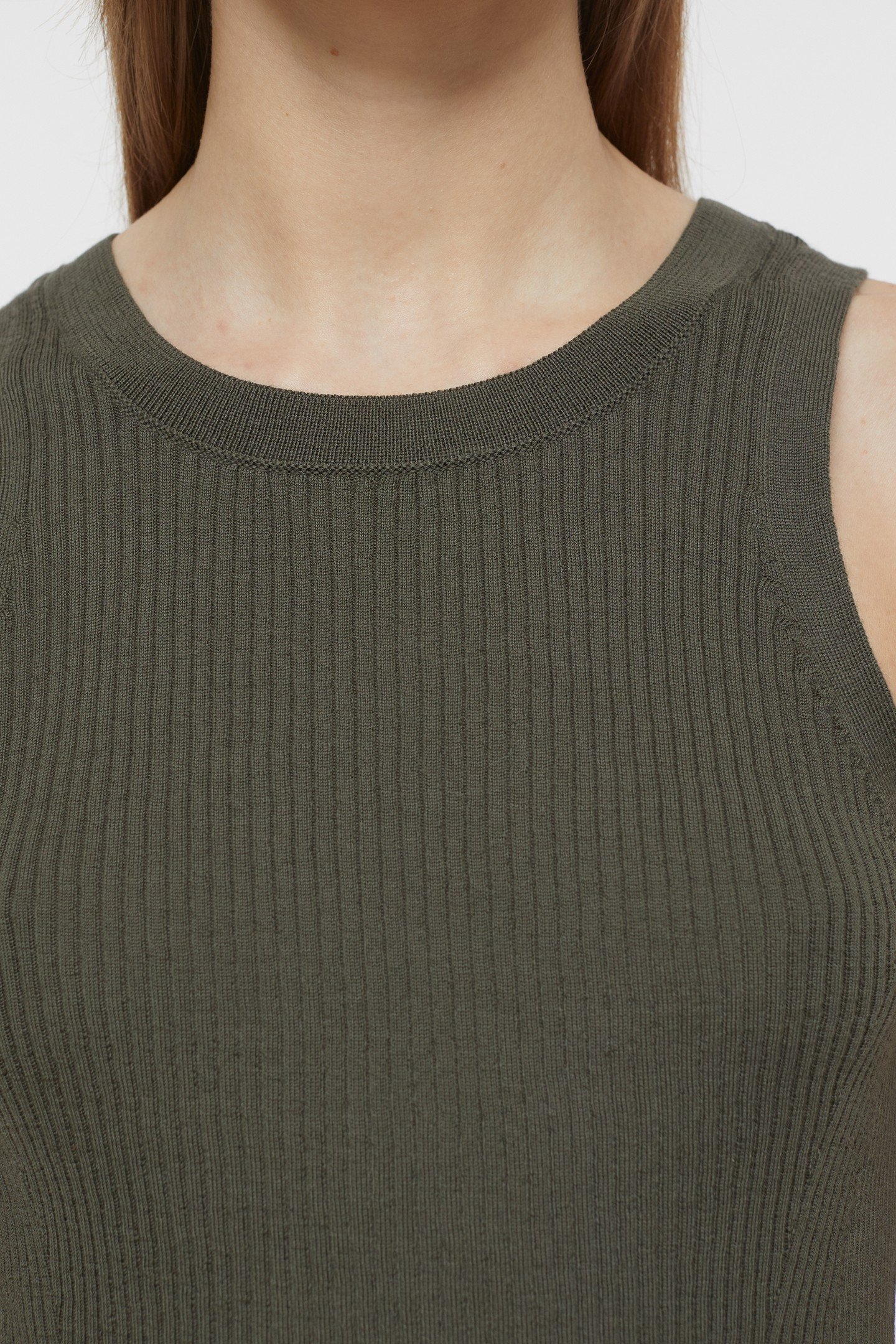 RACER TOP KNITS ARMY GREEN 5
