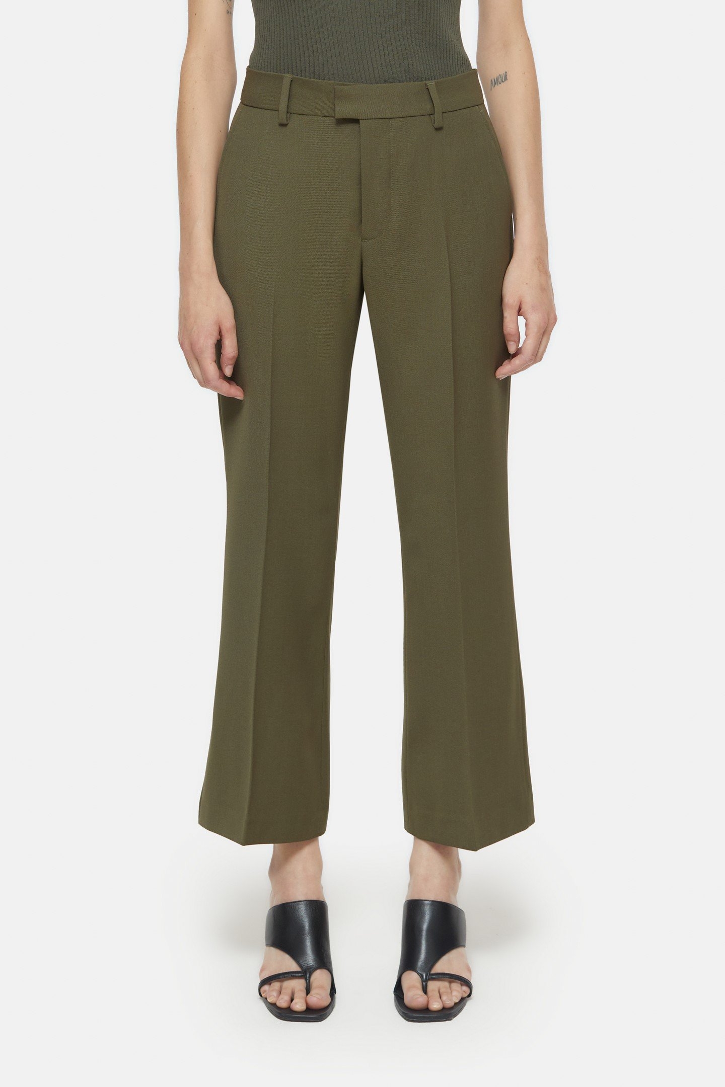 WHARTON PANTS ARMY GREEN 2