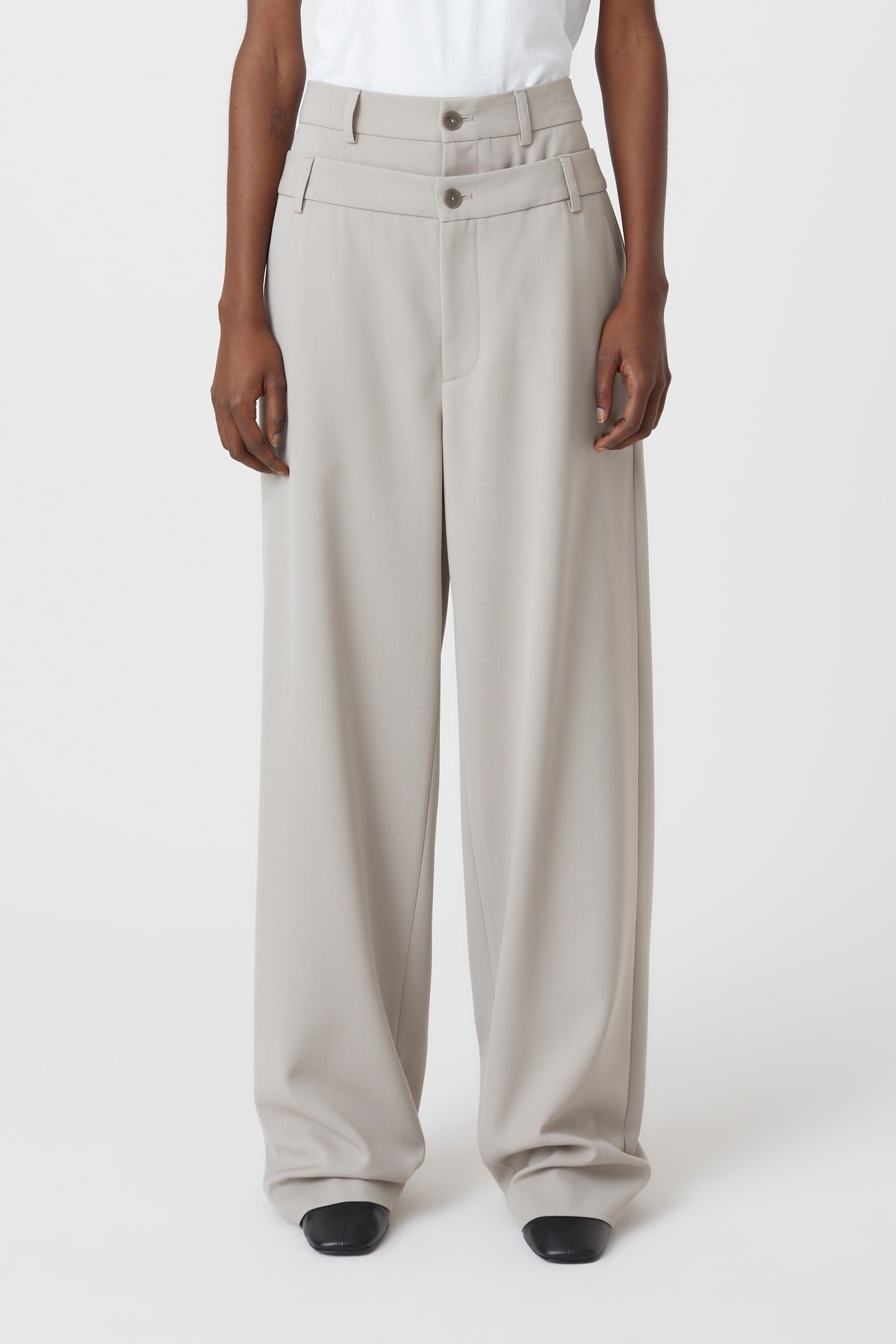 RANDERS PANTS PLASTER BEIGE 1