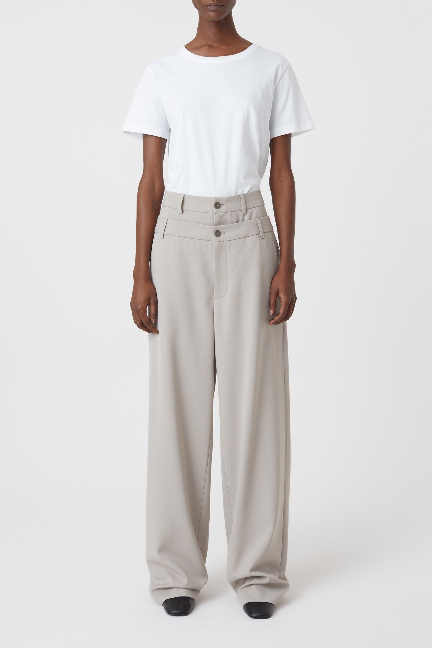 RANDERS PANTS PLASTER BEIGE 2