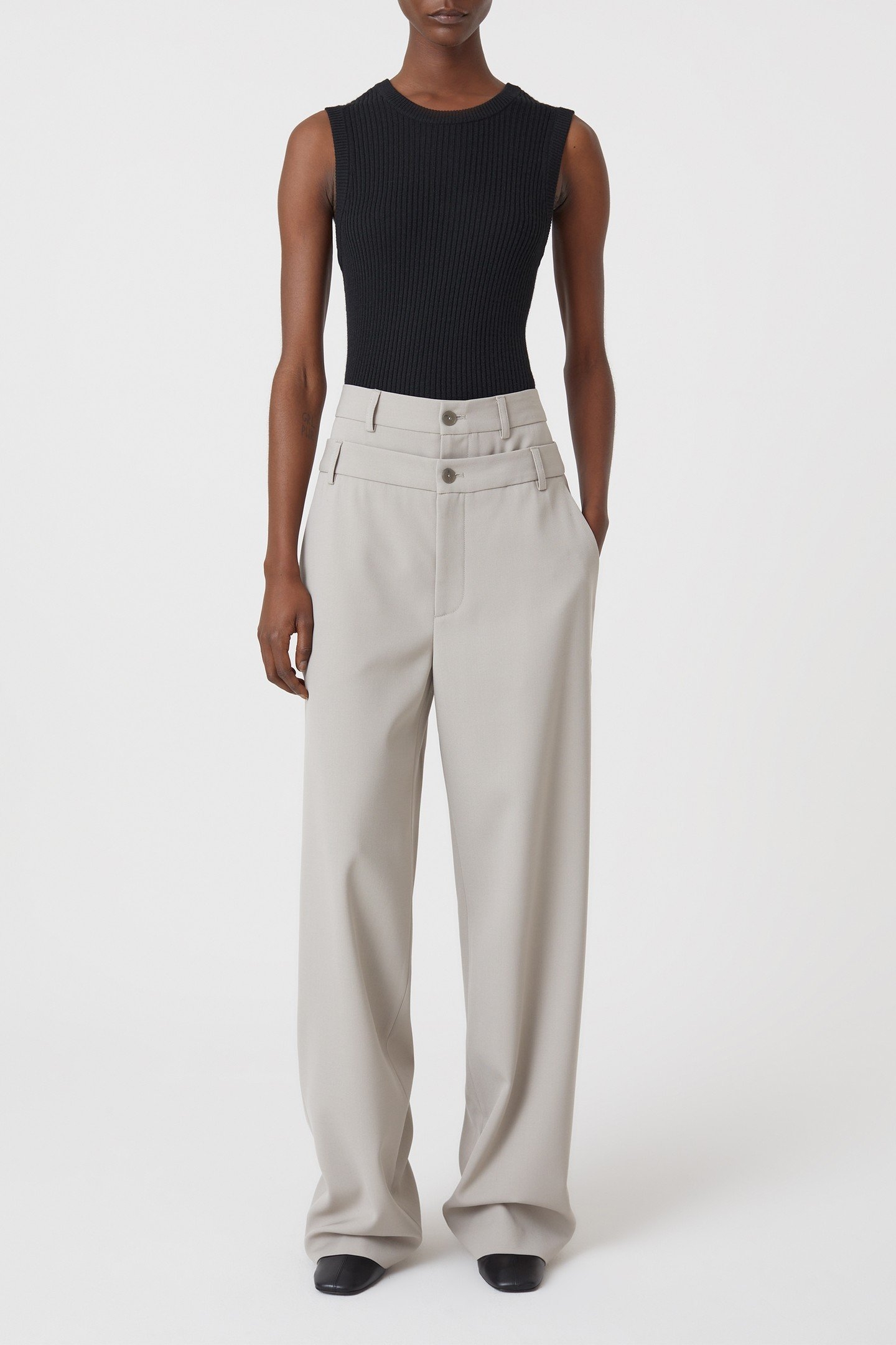 RANDERS PANTS PLASTER BEIGE 3