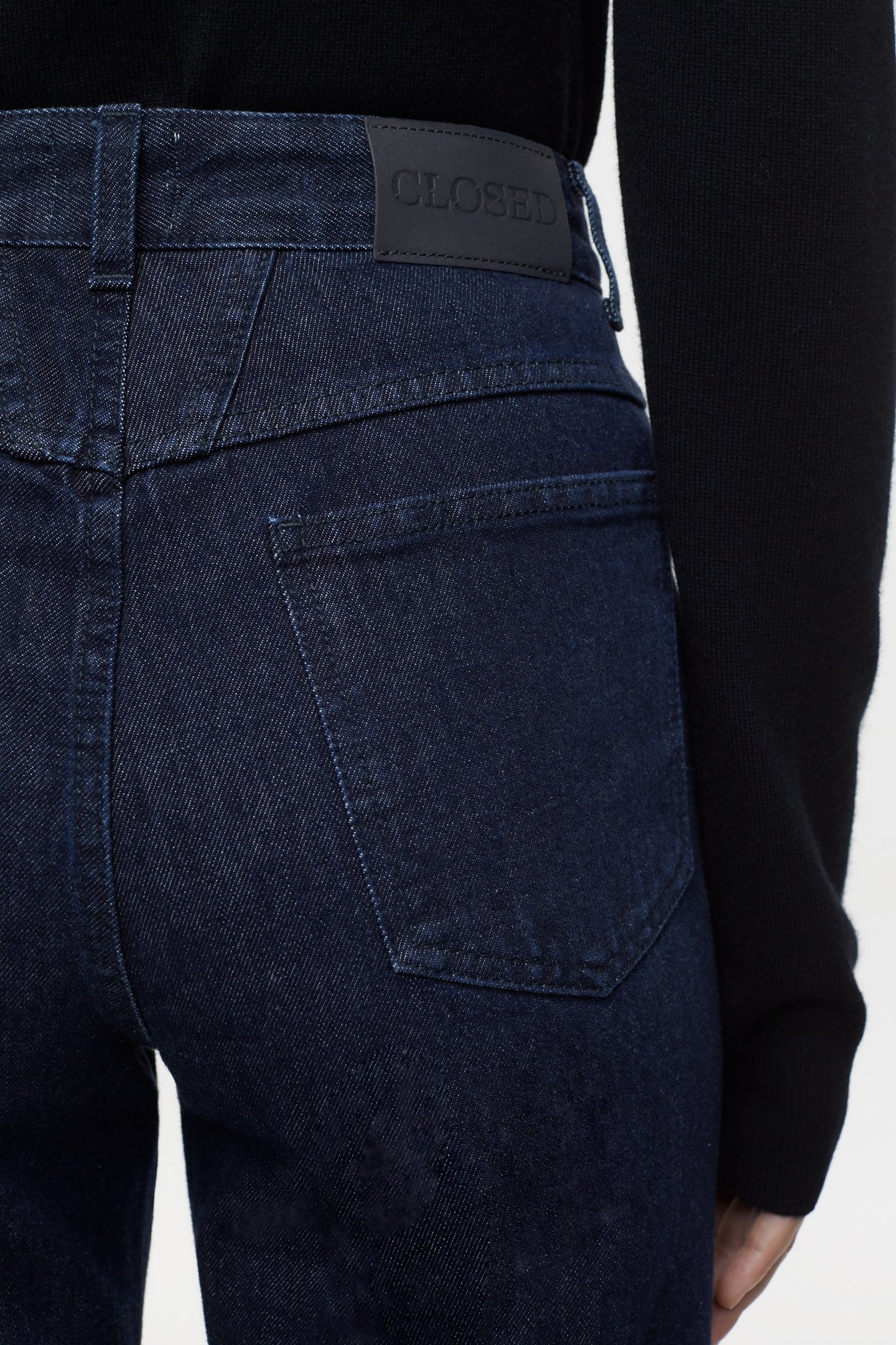 PEDAL PUSHER JEANS DARK BLUE 8