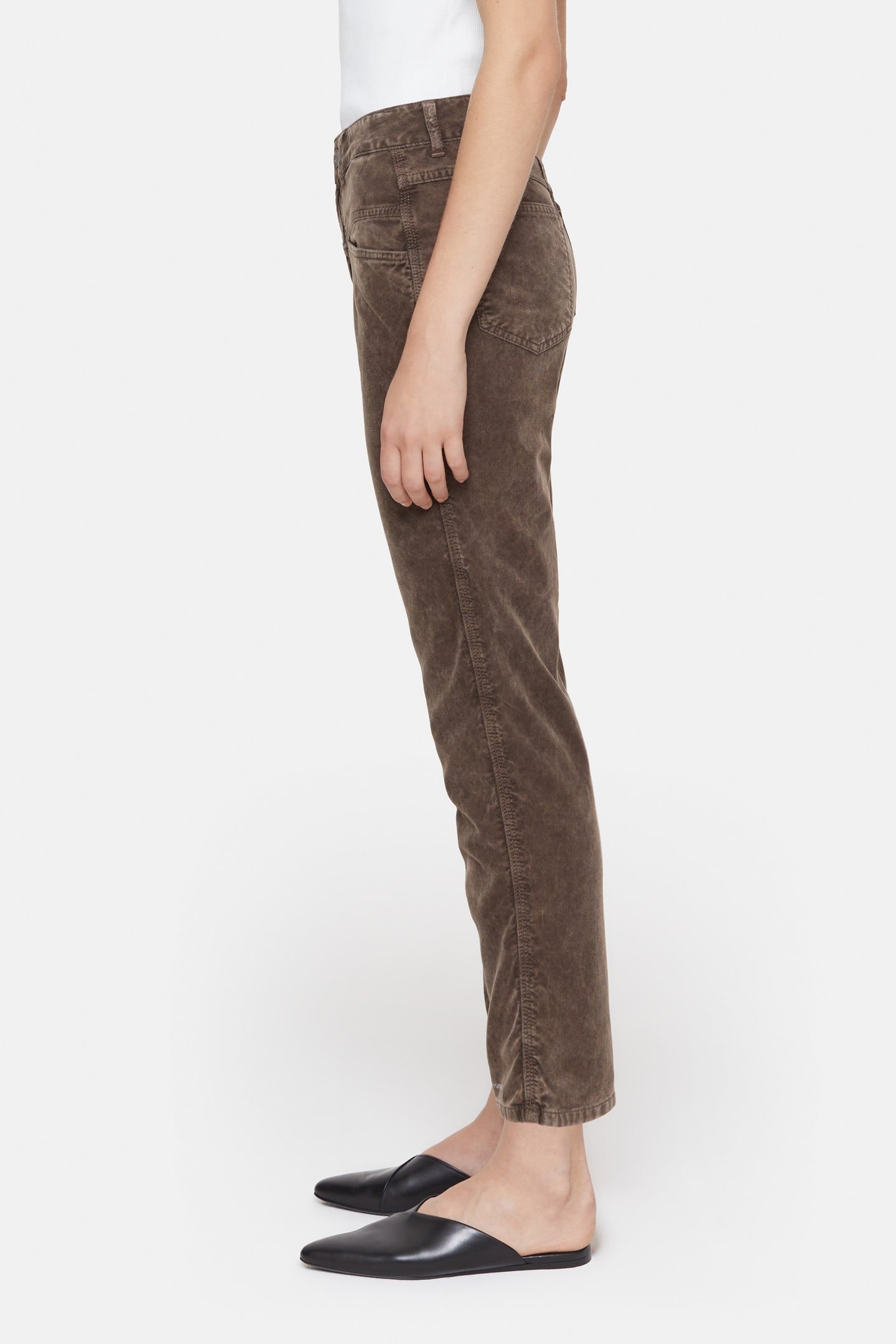 PEDAL PUSHER PANTS MOCHA 8