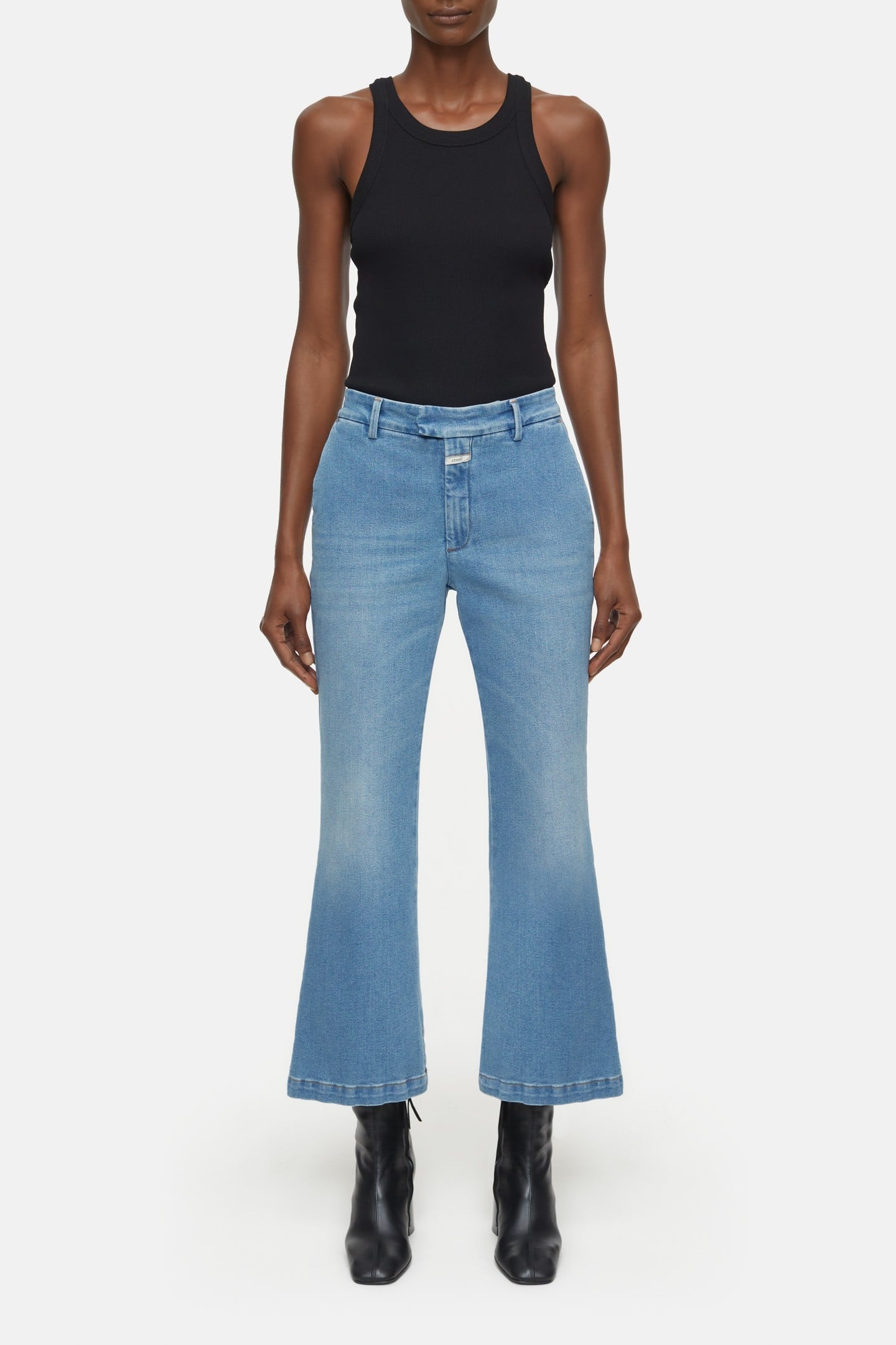 WHARTON JEANS MID BLUE 2