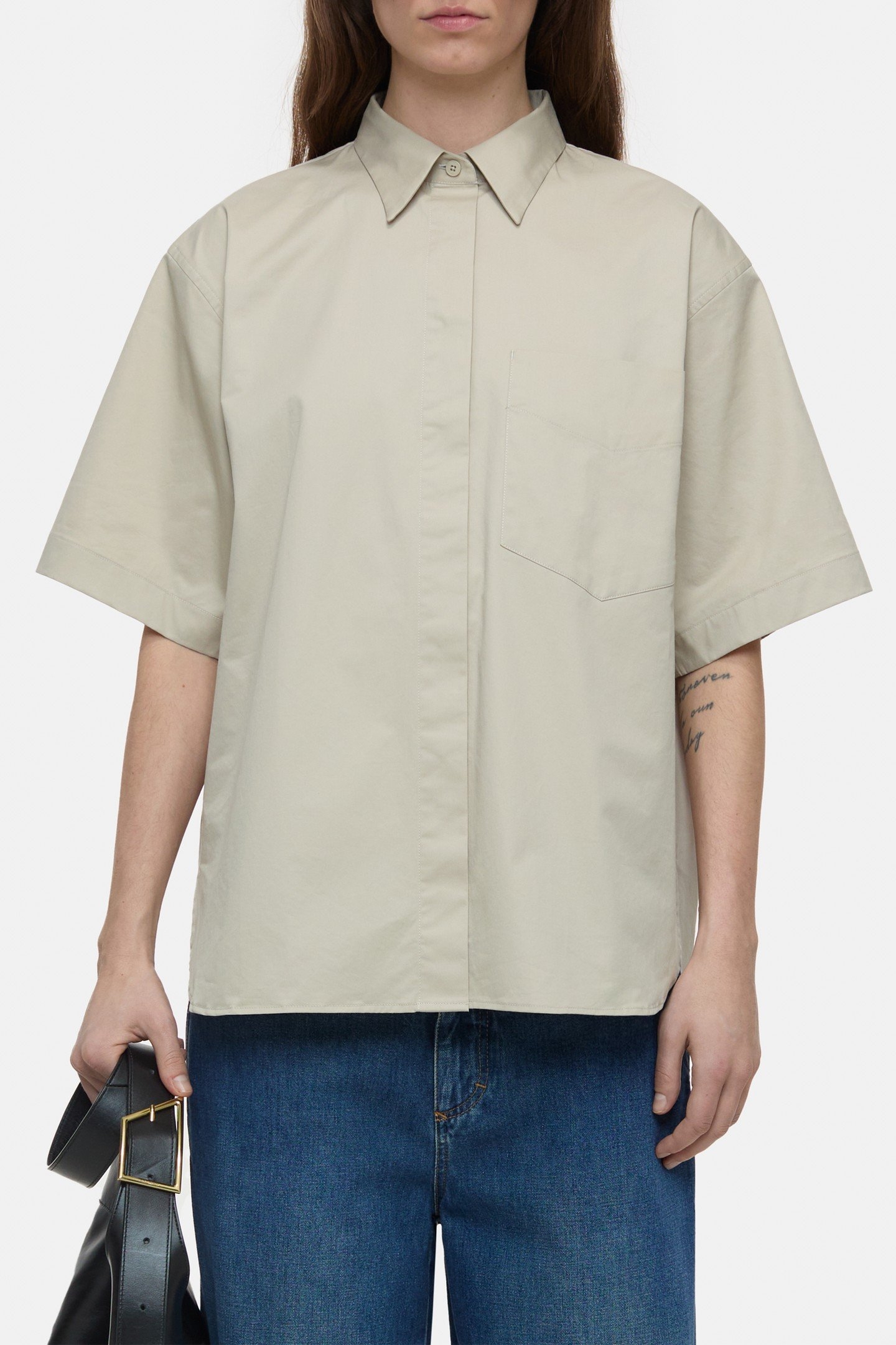 SHORT SLEEVE SHIRT & BLOUSES WASHED SHORE 2