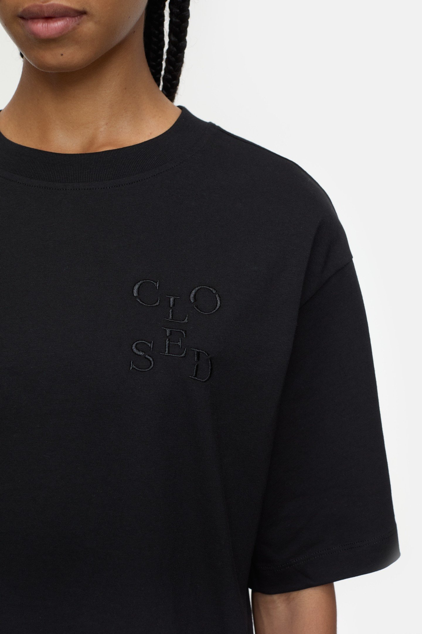 CROPPPED T-SHIRT T-SHIRTS BLACK 3