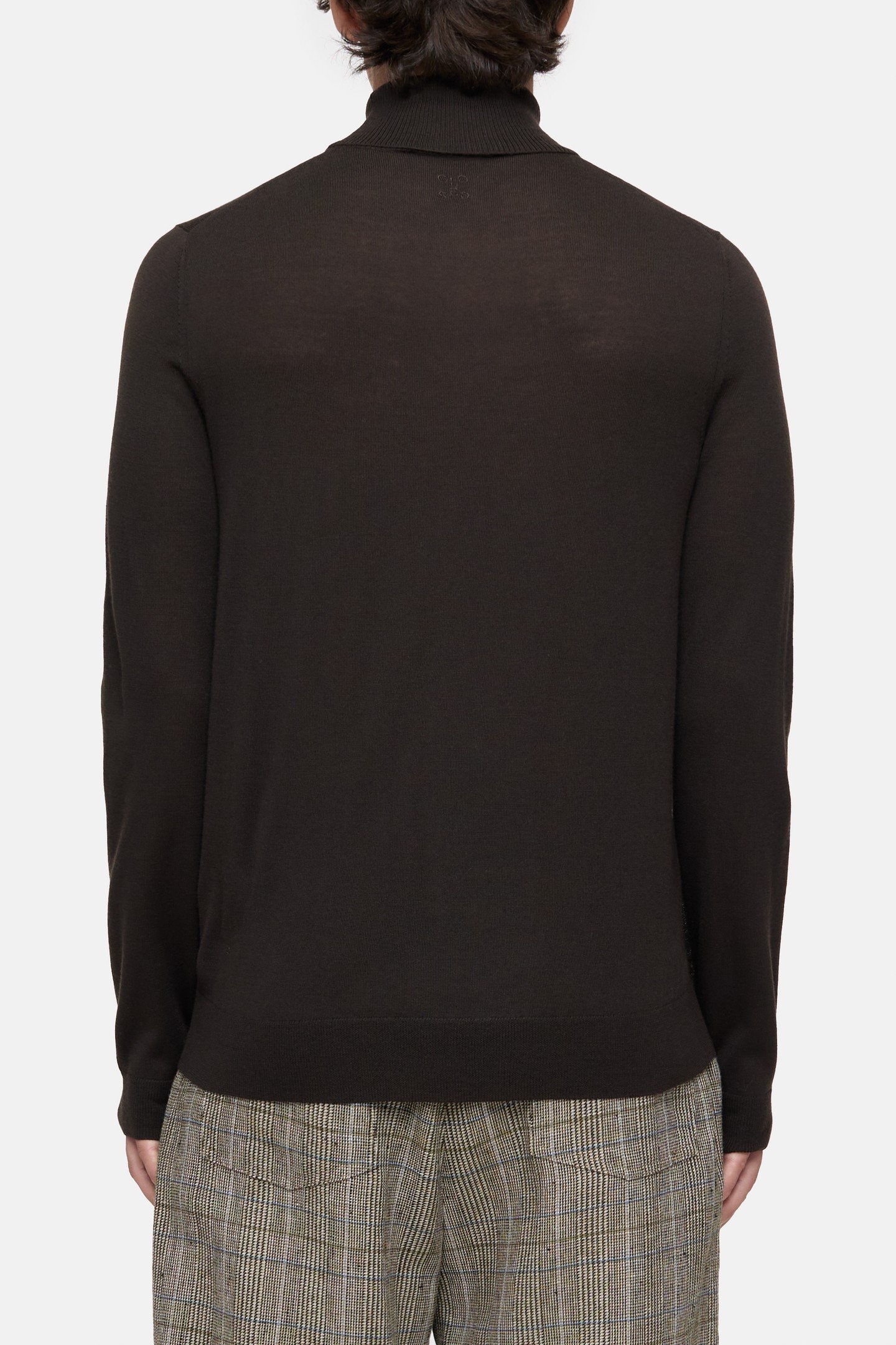 TURTLE-NECK JUMPER KNITS EBONY 2