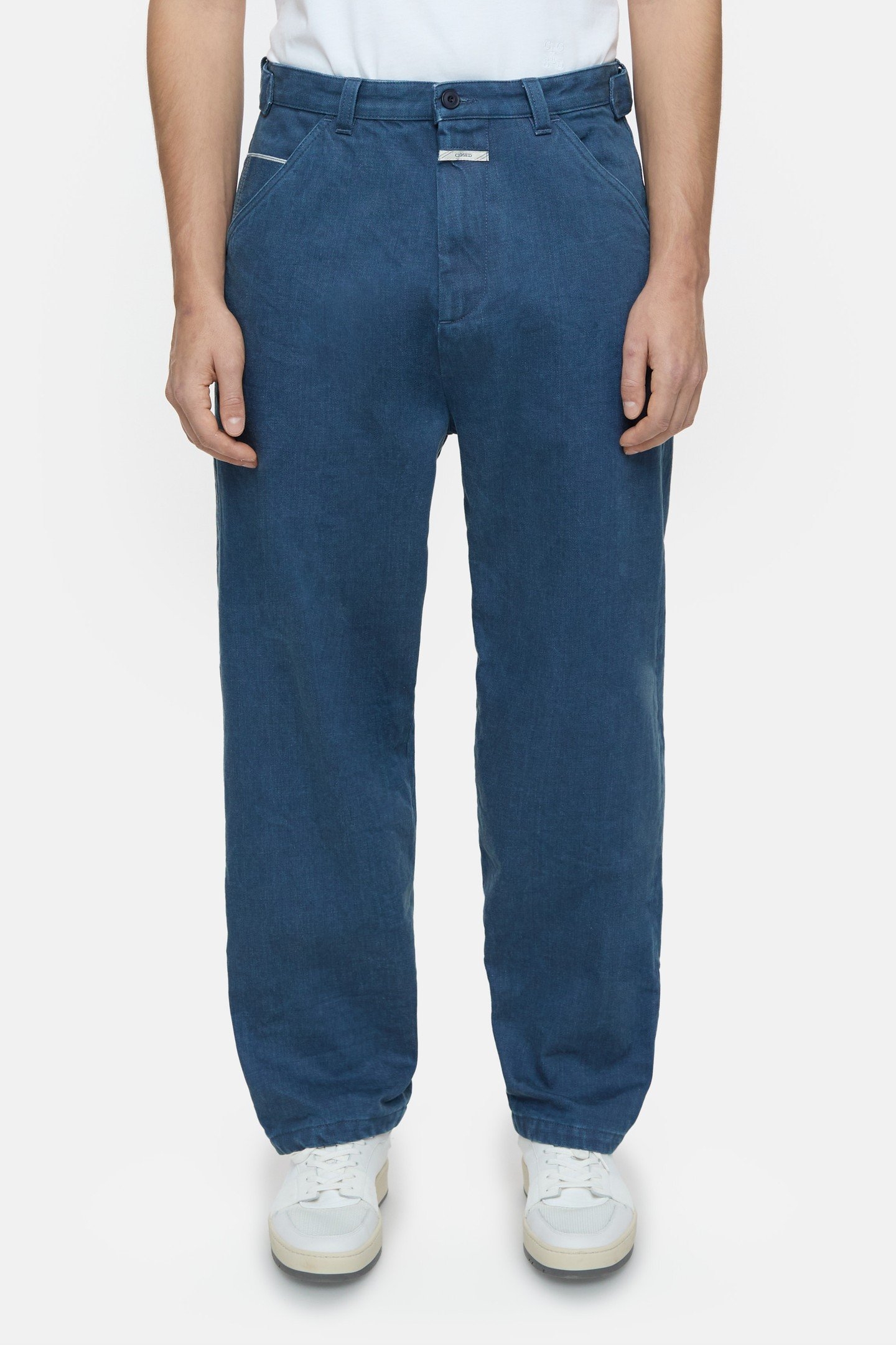 DOVER TAPERED JEANS MID BLUE 1