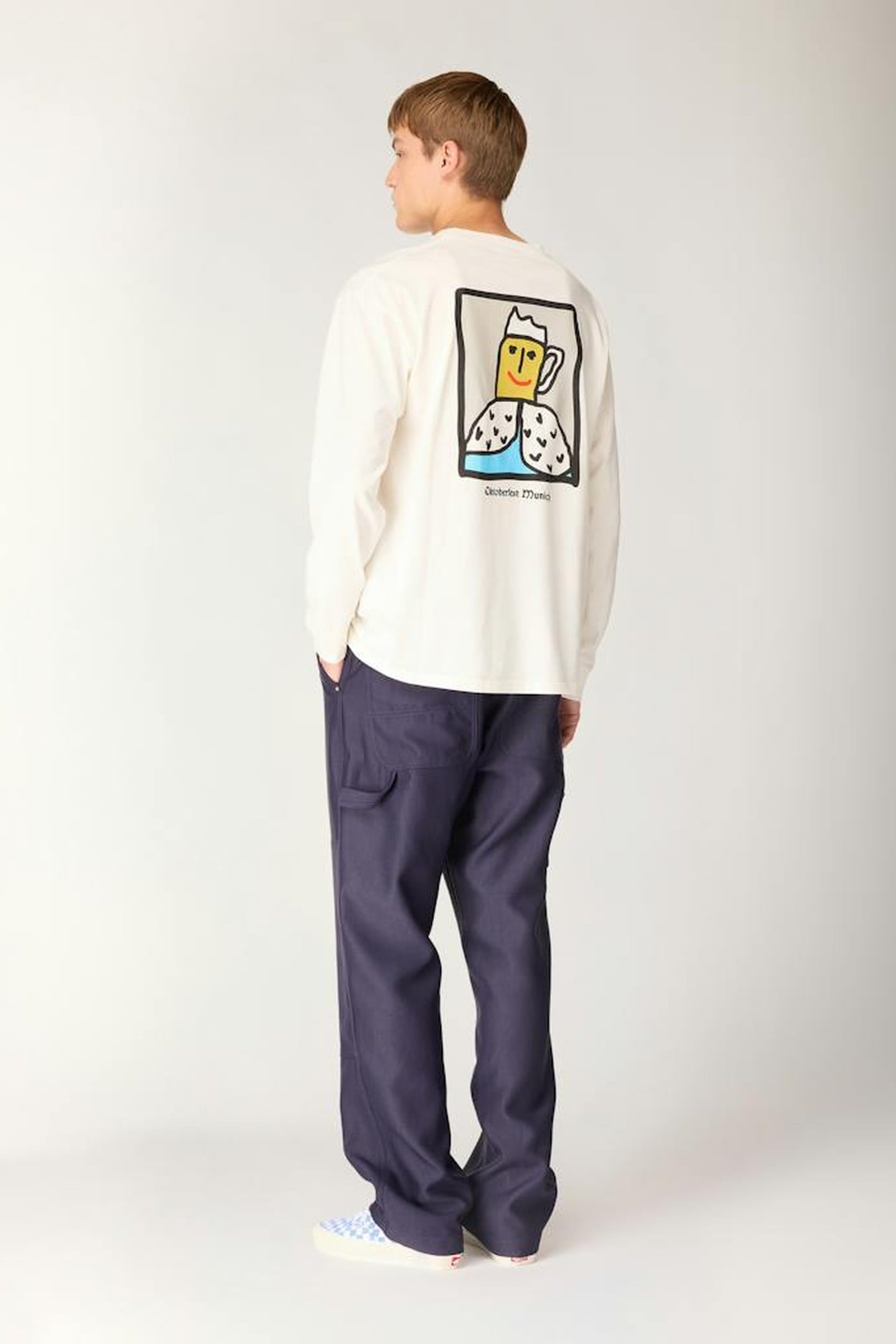 HIGHSNOBIETY – POSTER LONG-SLEEVE JERSEY WHITE 2