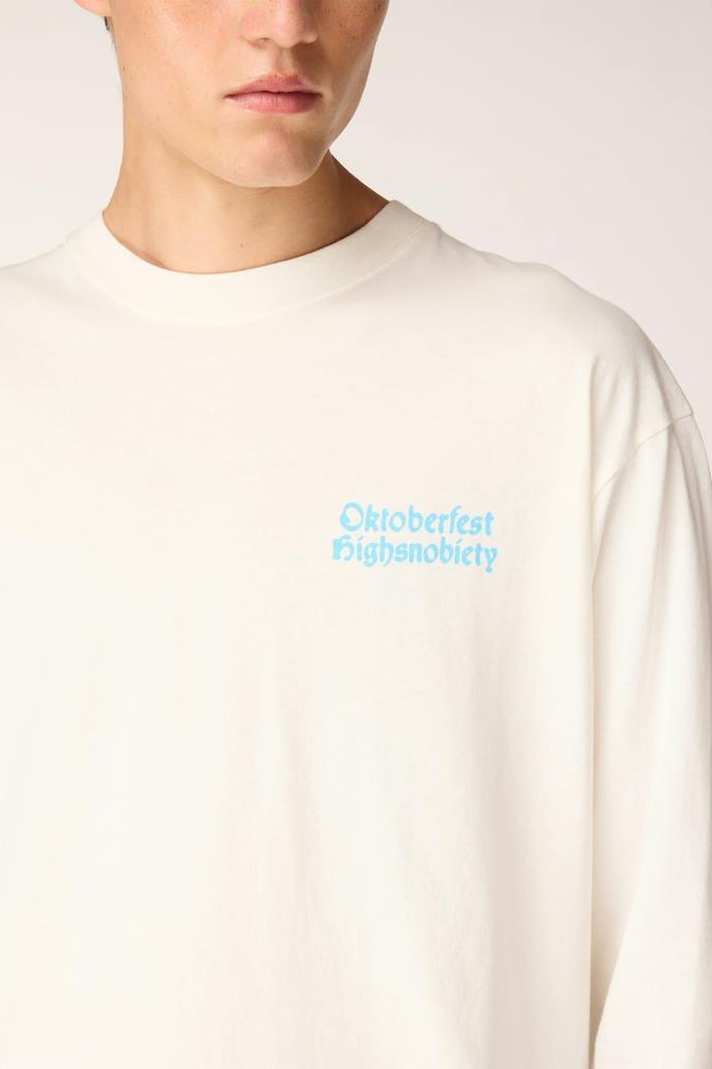 HIGHSNOBIETY – POSTER LONG-SLEEVE JERSEY WHITE 5