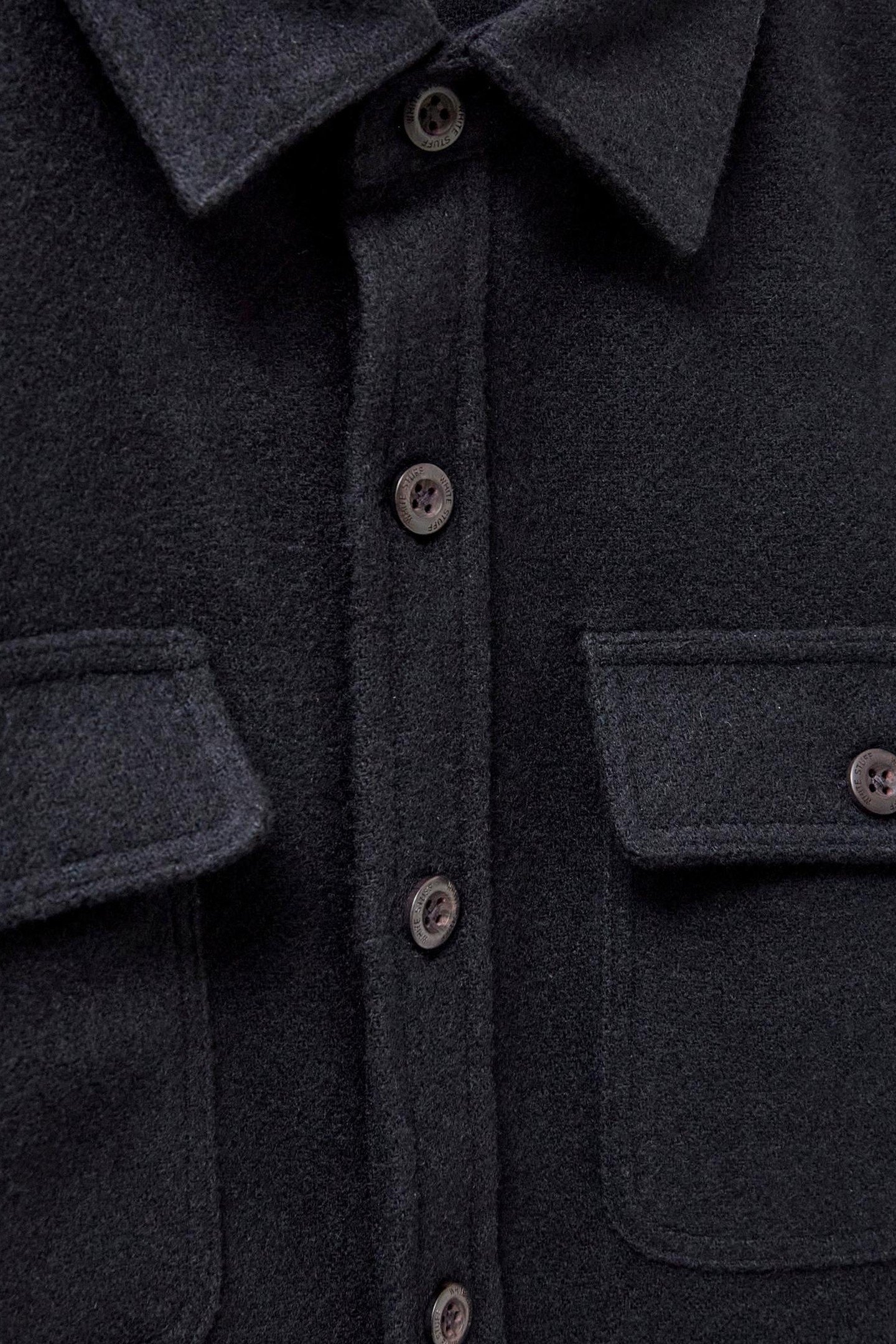DARWEN PLAIN OVERSHIRT DARK NAVY 4