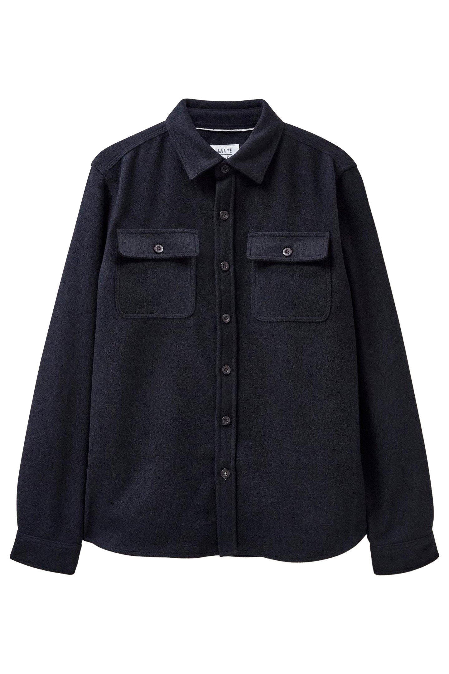 DARWEN PLAIN OVERSHIRT DARK NAVY 3