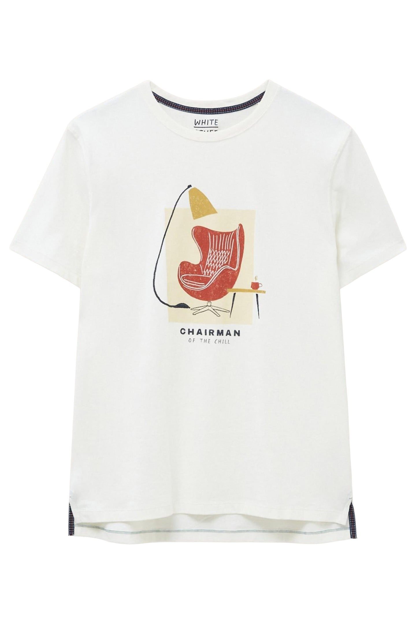 CHAIRMAN GRAPHIC TEE NATURAL WHITE 3